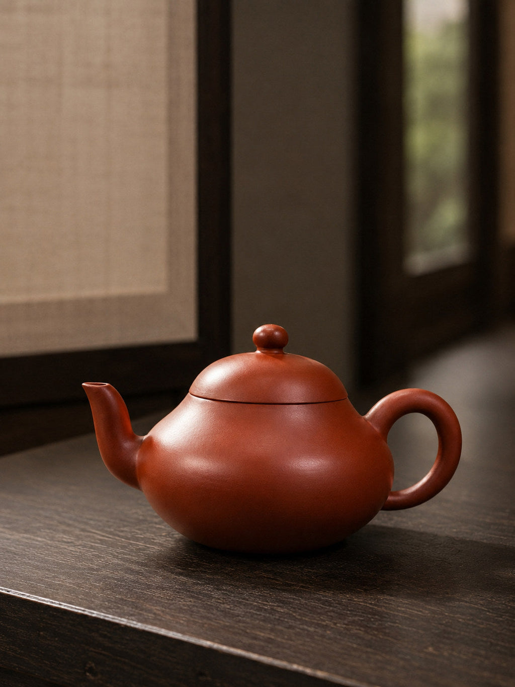 Handmade Aili Yixing Zisha Teapot – Dahongpao Clay, 150ml