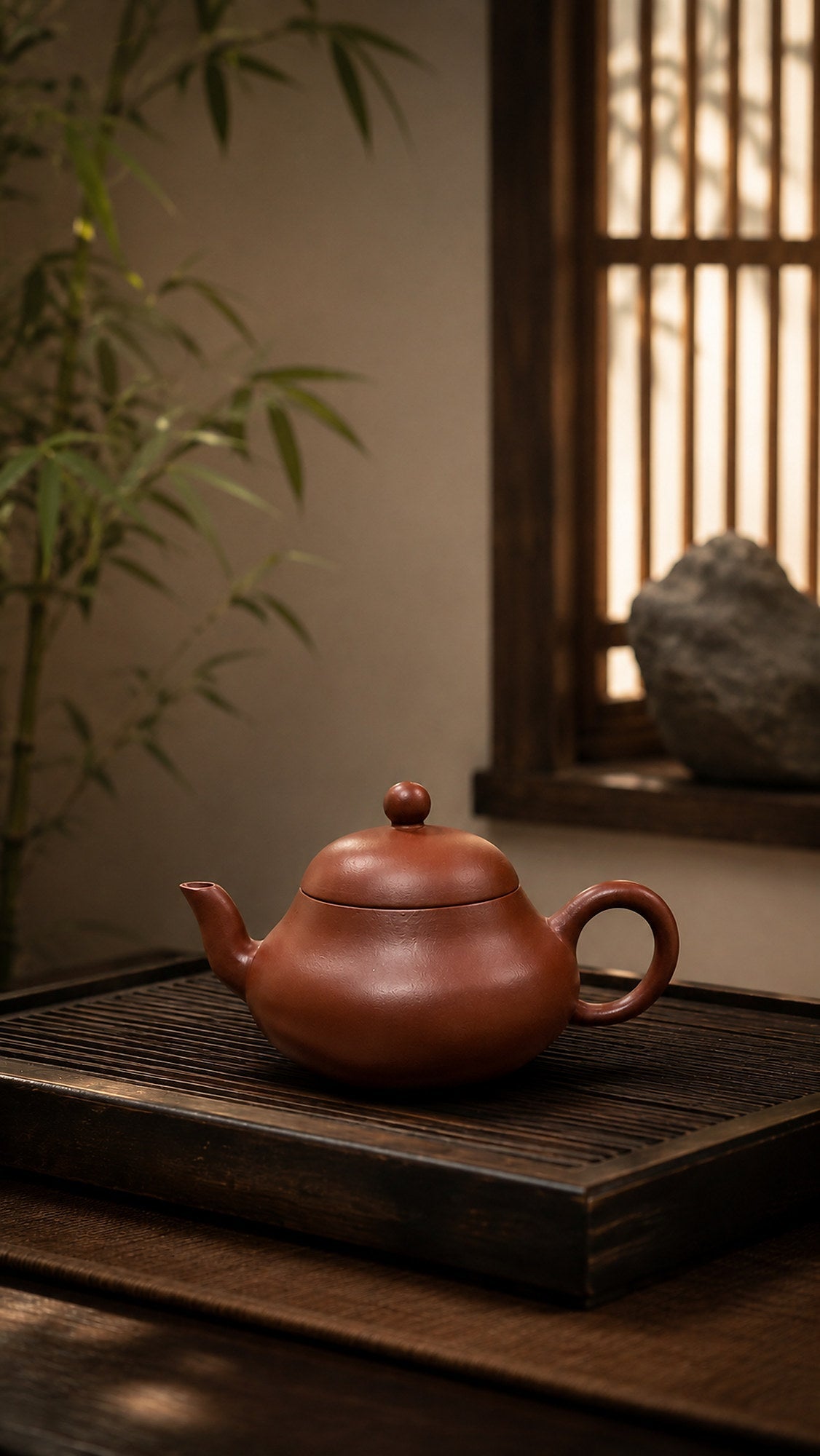 Aili Yixing Zisha Teapot – Zhuni Clay, 80ml – No. 031
