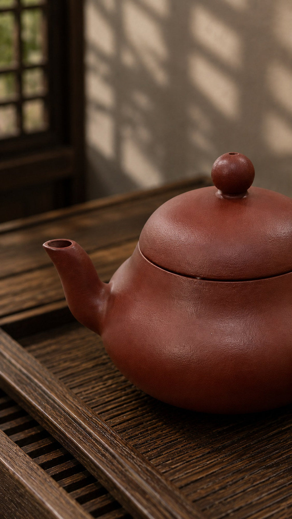 Aili Yixing Zisha Teapot – Zhuni Clay, 80ml – No. 031