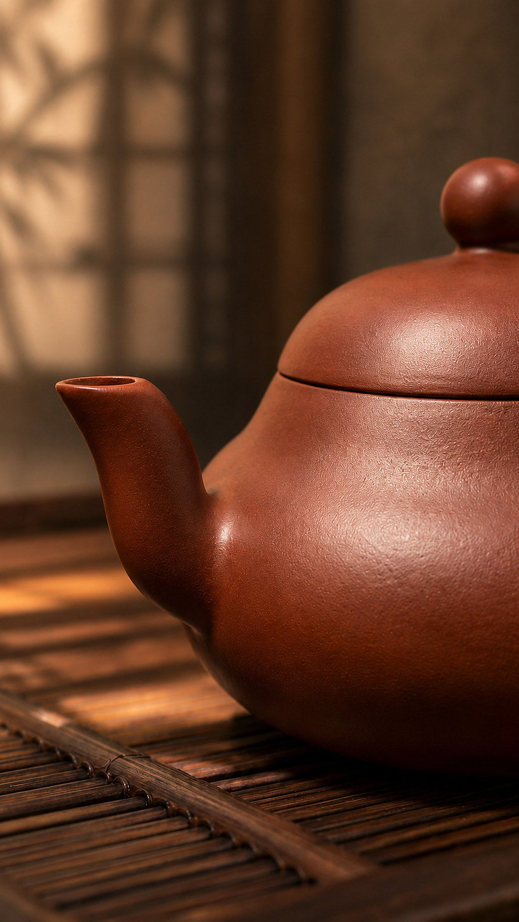 Aili Yixing Zisha Teapot – Zhuni Clay, 80ml – No. 031