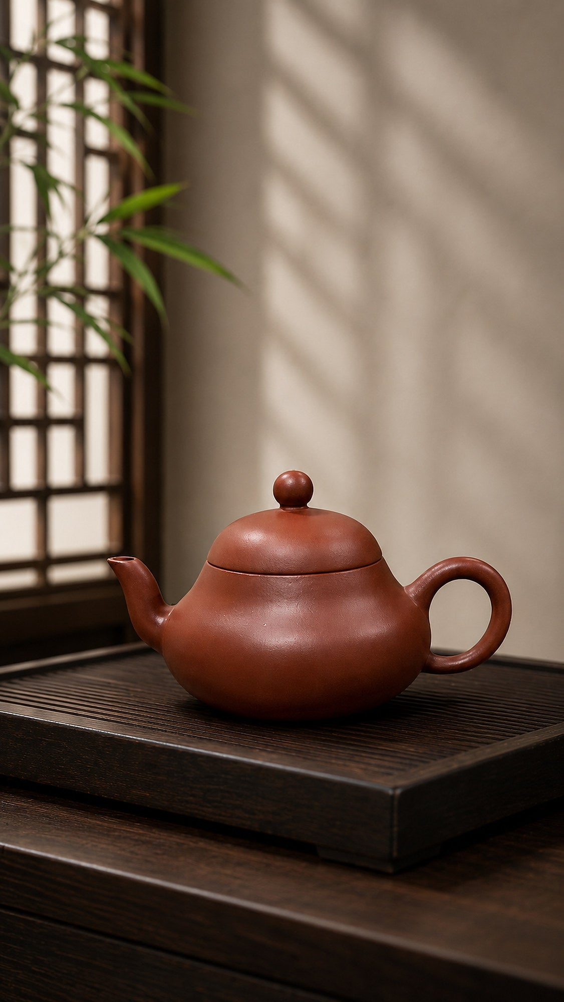 Aili Yixing Zisha Teapot – Zhuni Clay, 80ml – No. 031