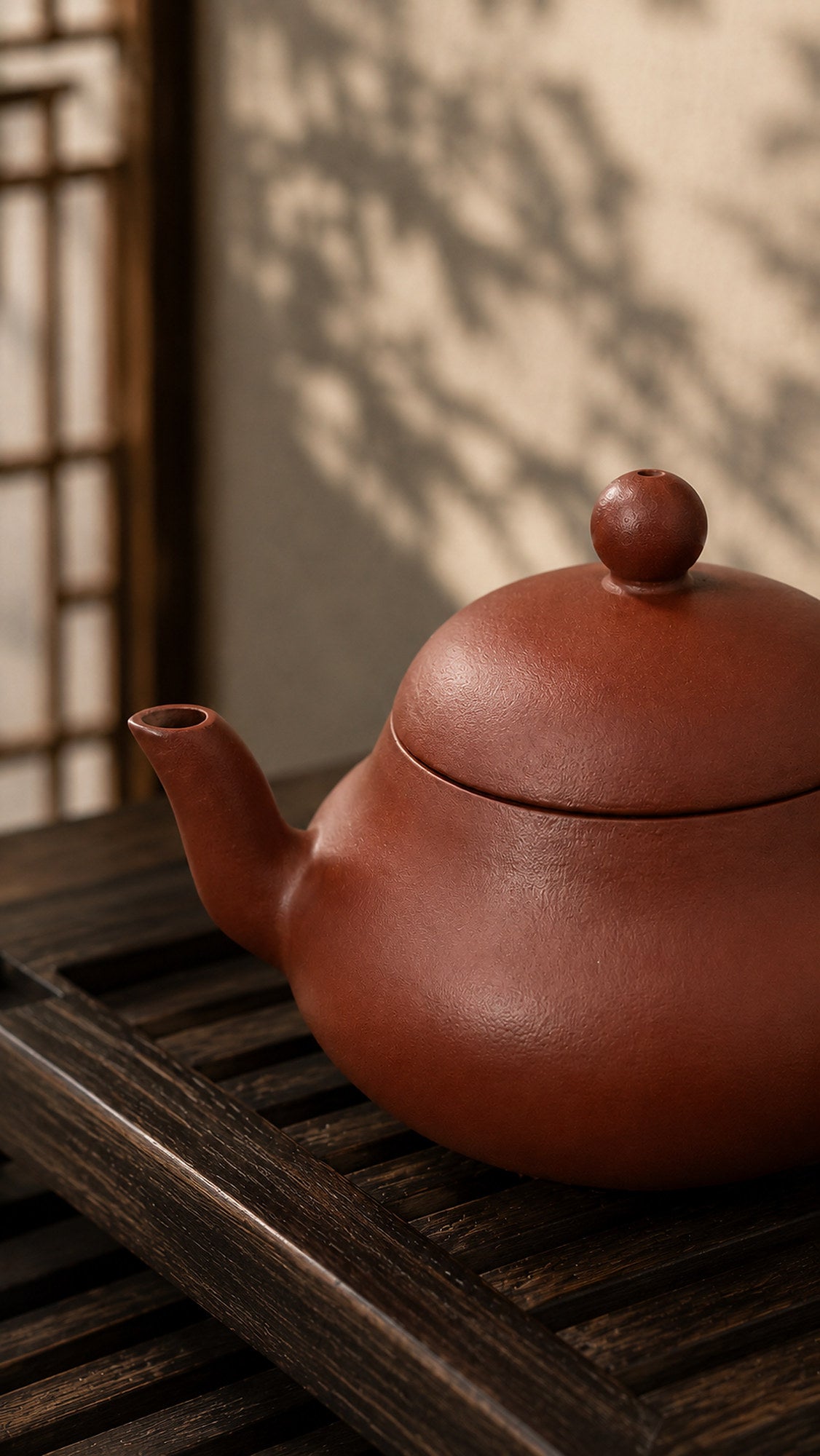 Aili Yixing Zisha Teapot – Zhuni Clay, 80ml – No. 031