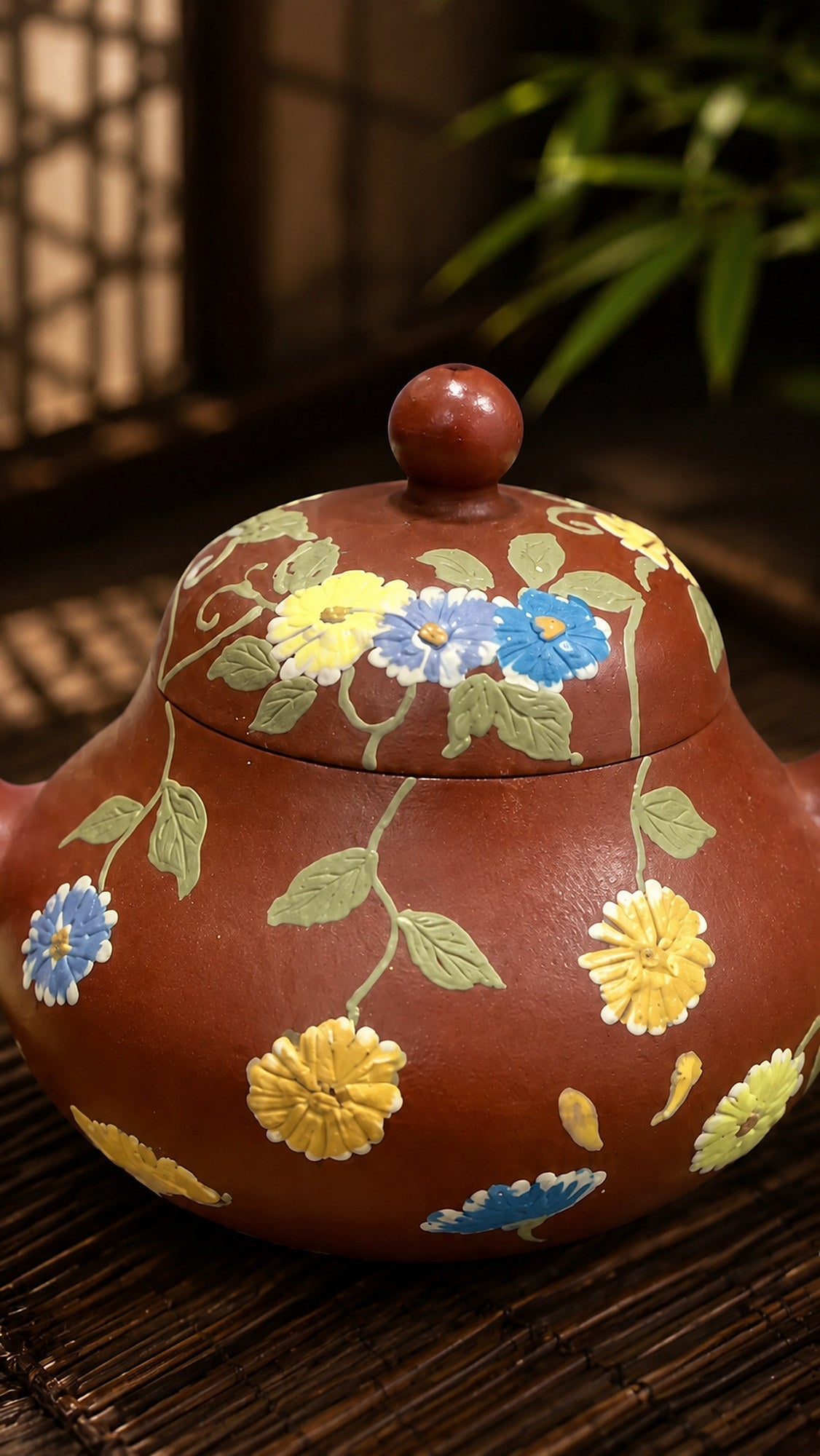 Aili Yixing Zisha Teapot – Zhuni Clay, 80ml – No. 041