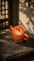 Handmade Artisan Design Yixing Zisha Teapot – Dicaoqing Zini Clay, 100ml