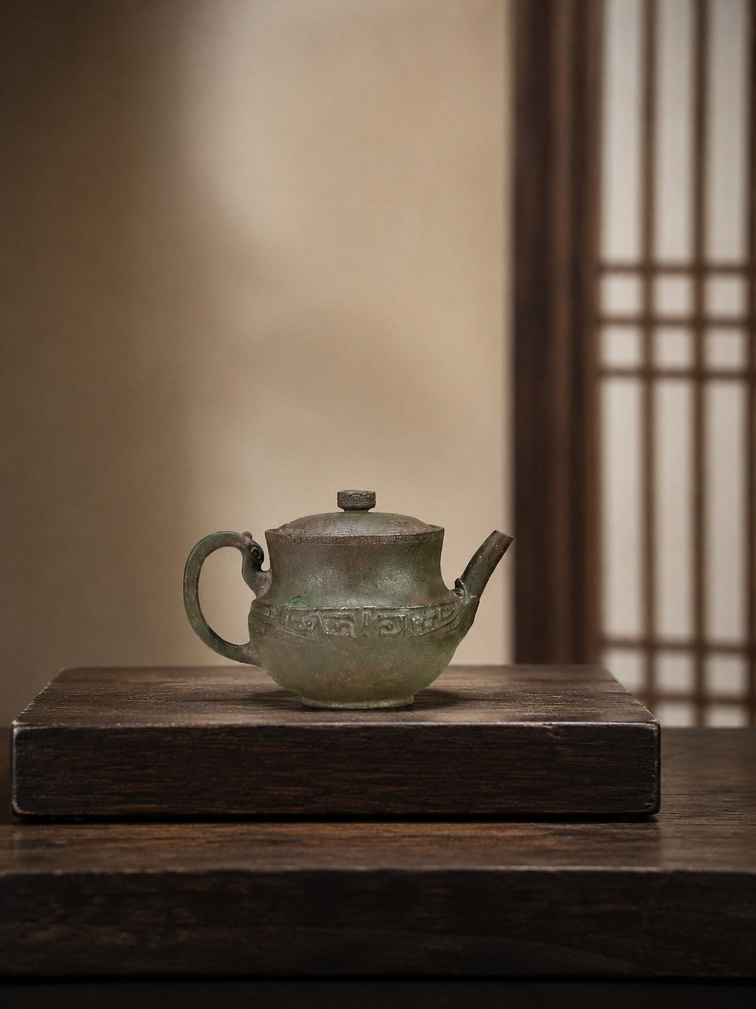 Handmade Artisan Design Yixing Zisha Teapot – Duanni Clay, 100ml