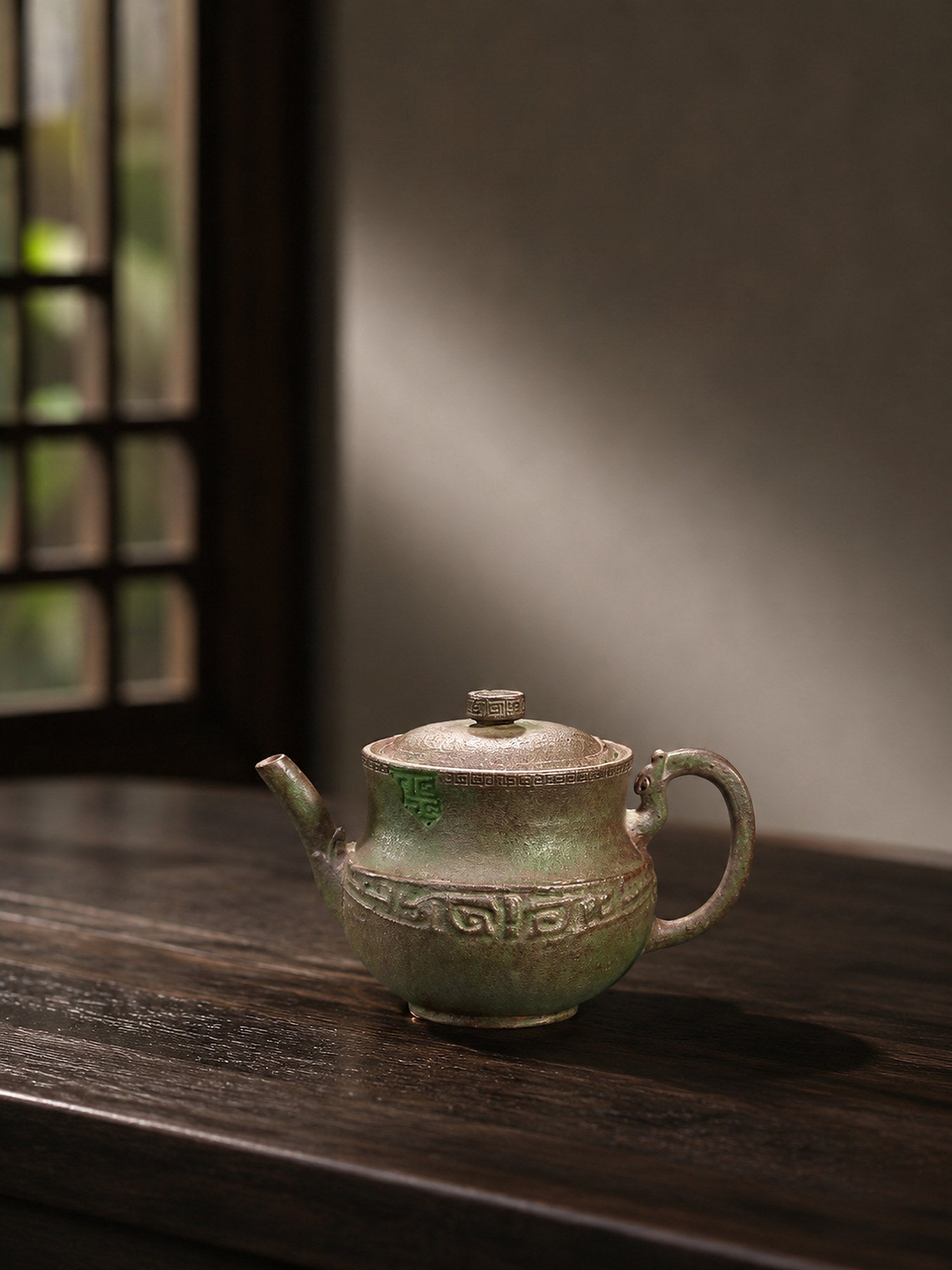 Handmade Artisan Design Yixing Zisha Teapot – Duanni Clay, 100ml
