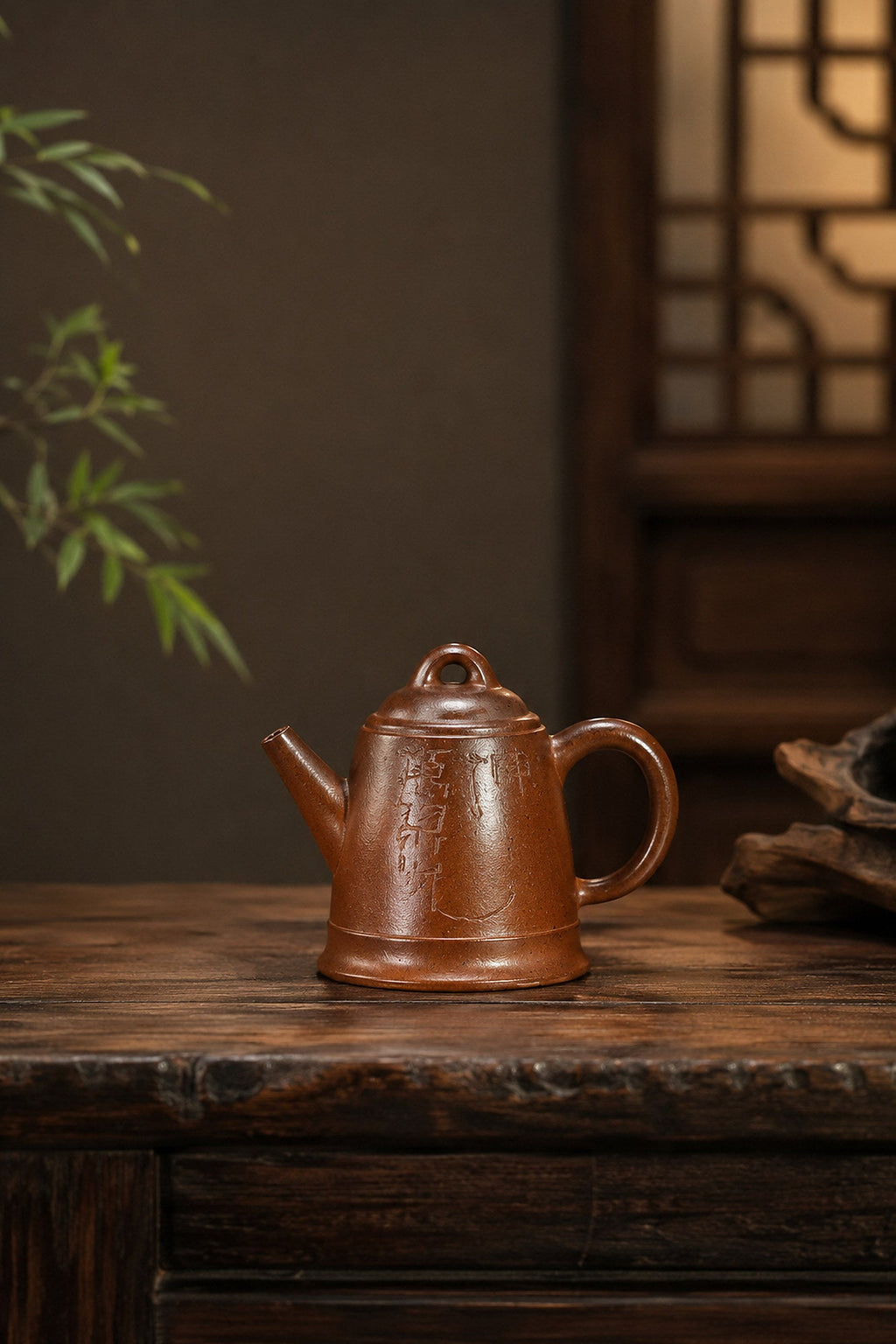 Artisan Design Yixing Zisha Teapot – Golden Duanni Clay, 90ml