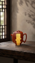 Handmade Artisan Design Yixing Zisha Teapot – Jiangponi Clay, 180ml