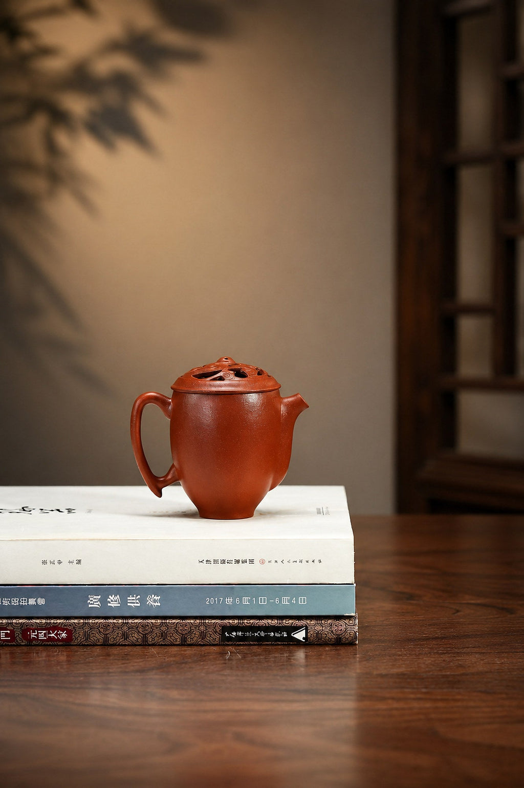 Handmade Artisan Design Yixing Zisha Teapot – Jiangponi Clay, 180ml