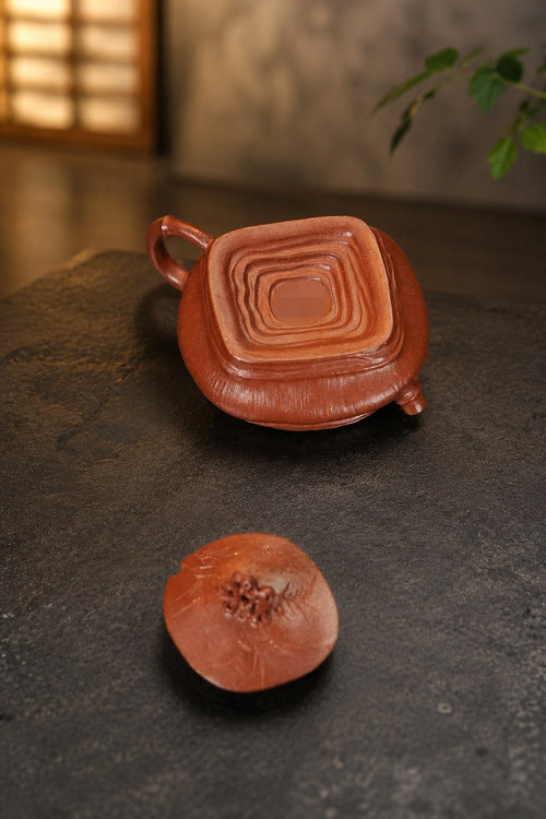 Handmade Artisan Design Yixing Zisha Teapot – Jiangponi Clay, 140ml