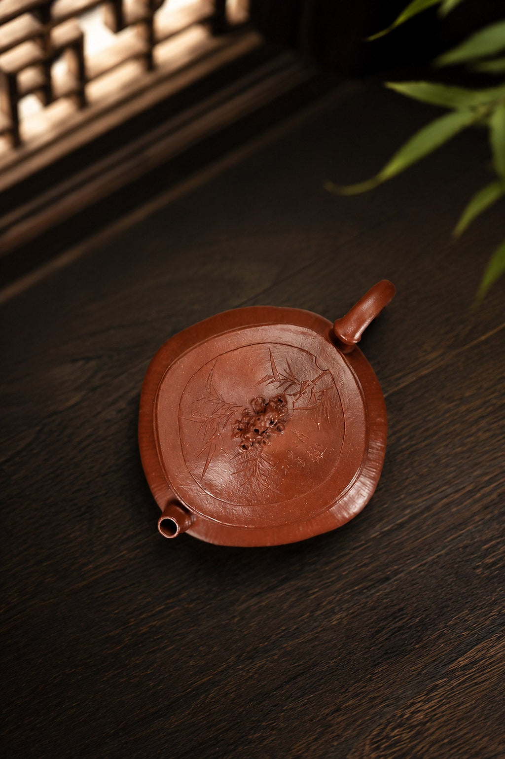 Handmade Artisan Design Yixing Zisha Teapot – Jiangponi Clay, 140ml