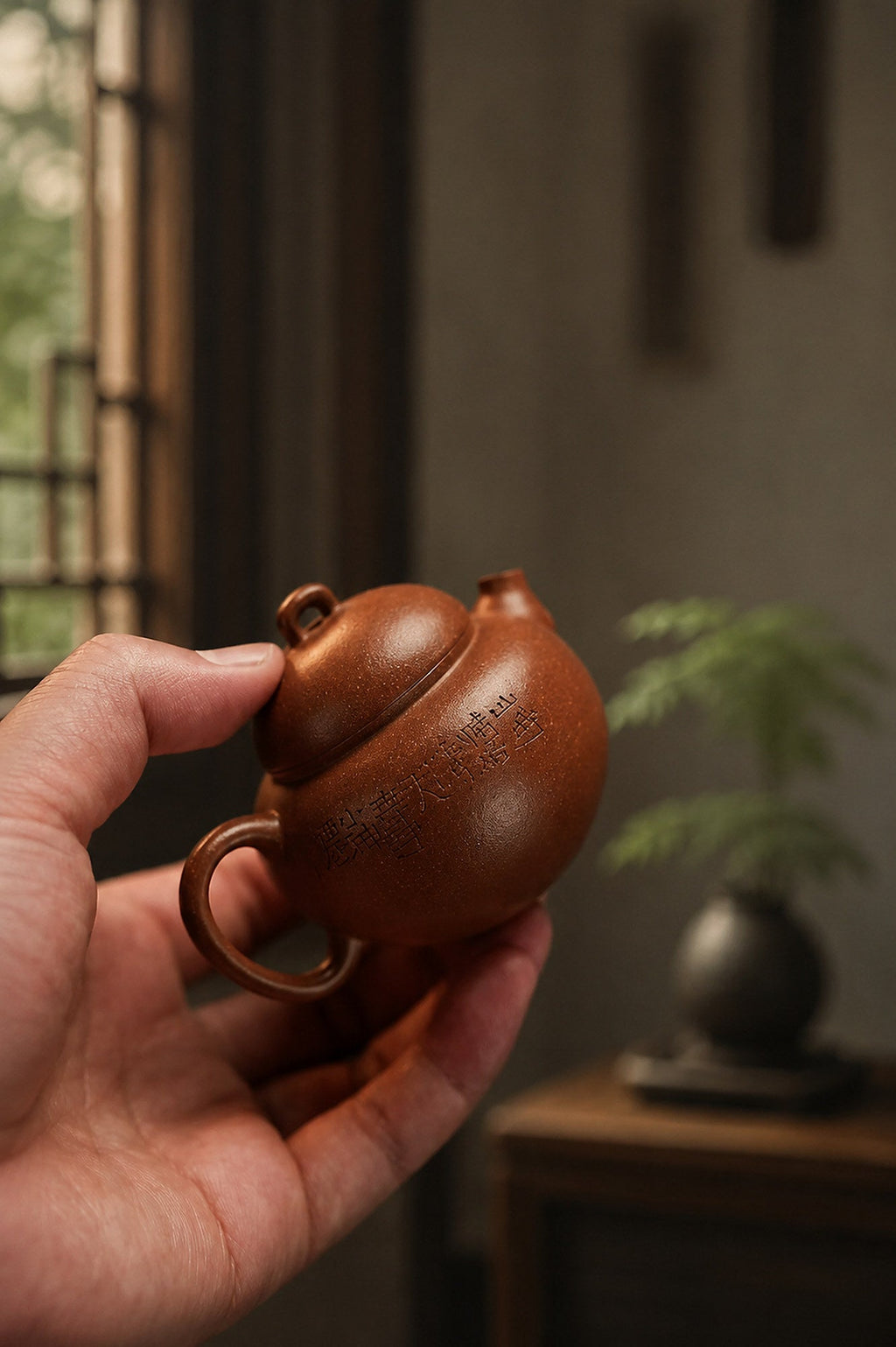 Artisan Design Yixing Zisha Teapot – Jiangponi Clay, 100ml