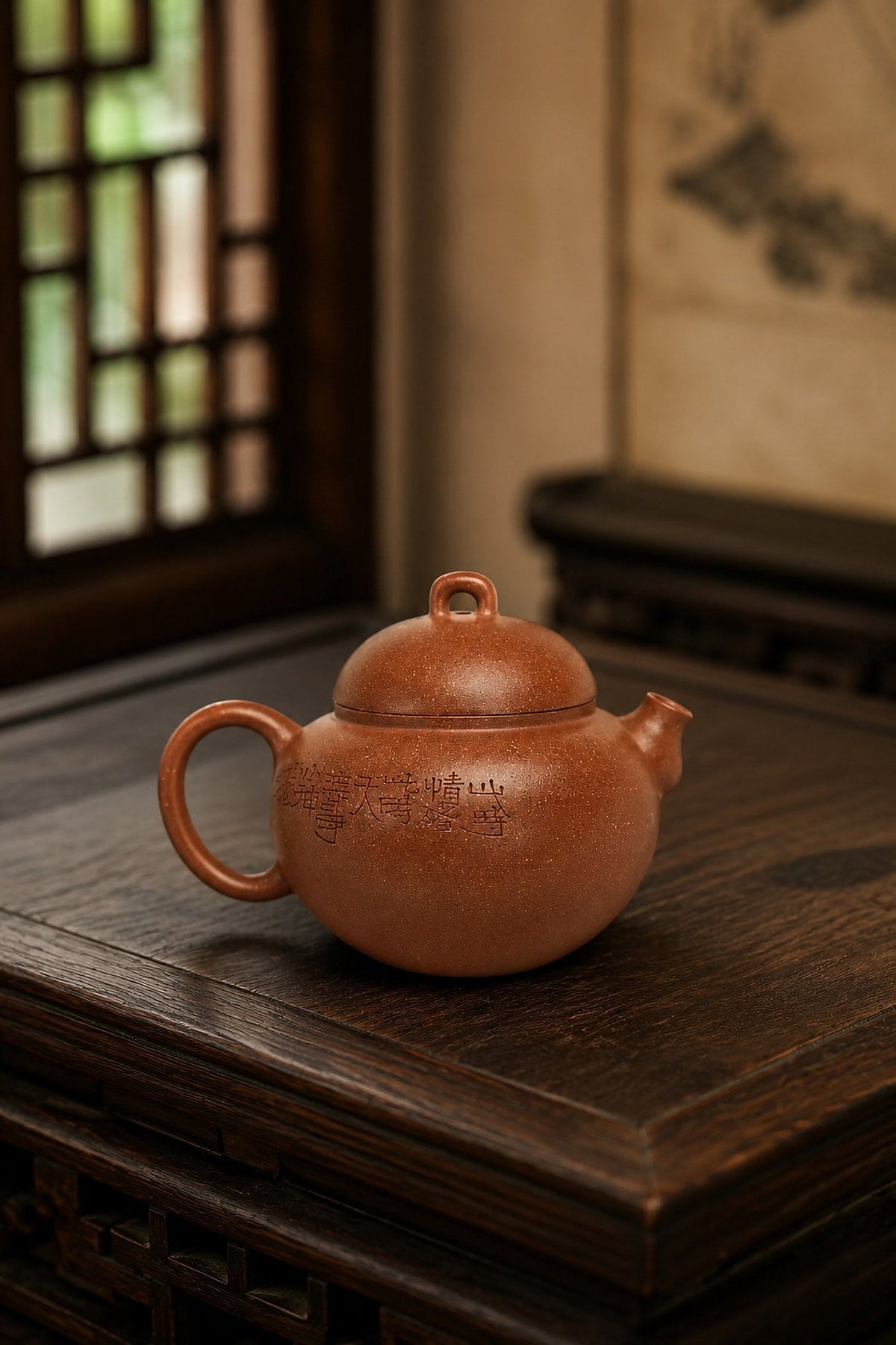 Artisan Design Yixing Zisha Teapot – Jiangponi Clay, 100ml