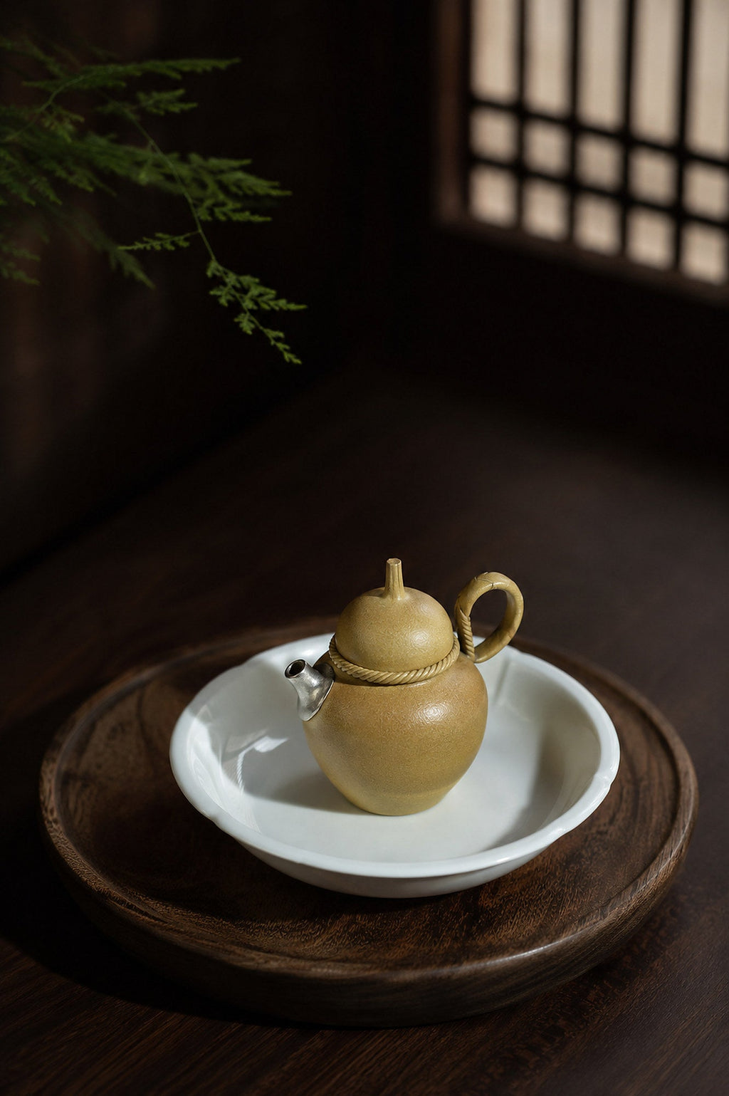 Artisan Design Yixing Zisha Teapot – Lipi Duanni Clay, 100ml