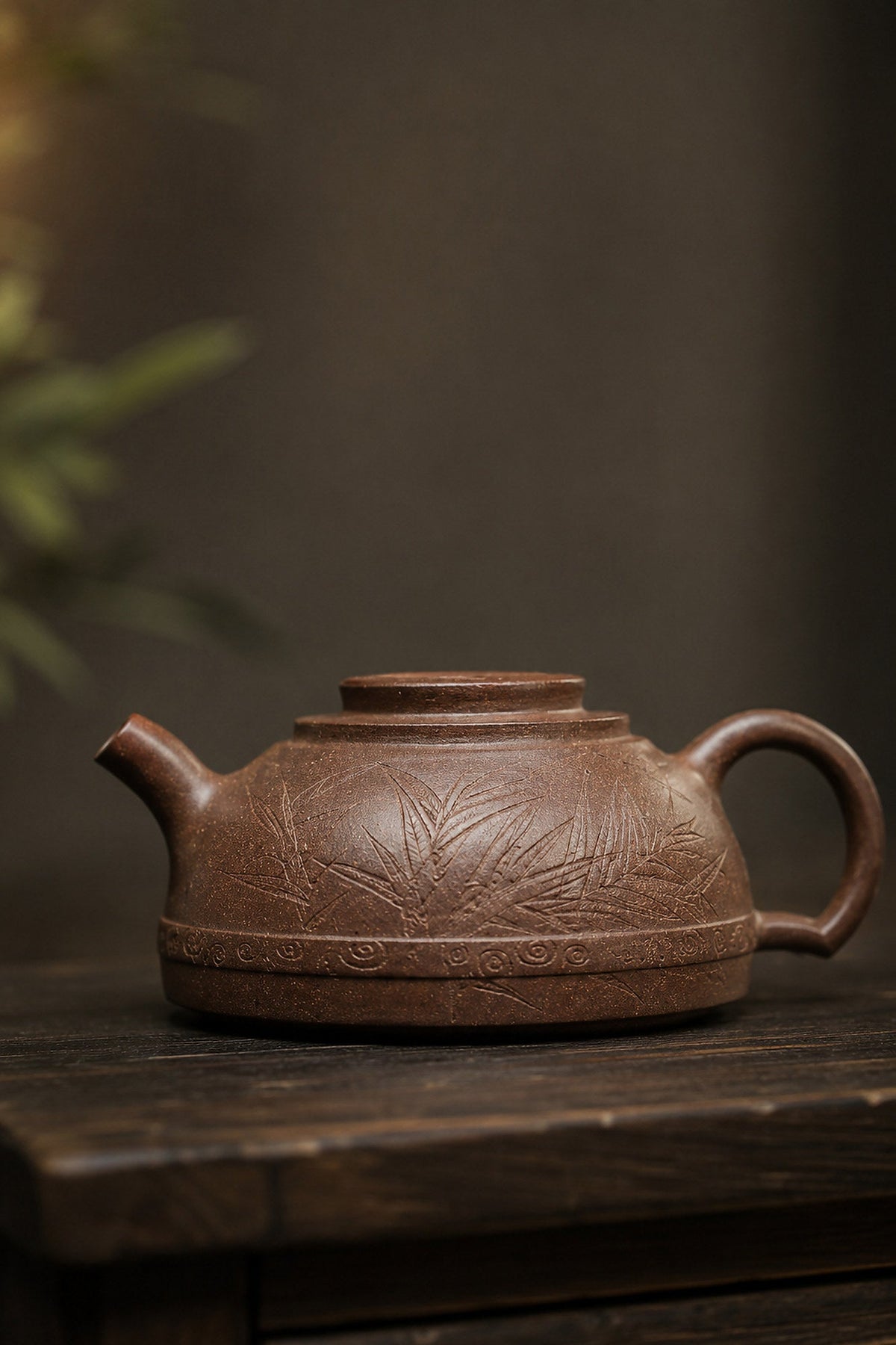 Artisan Design Yixing Zisha Teapot – Qing Jiangponi Clay, 120ml