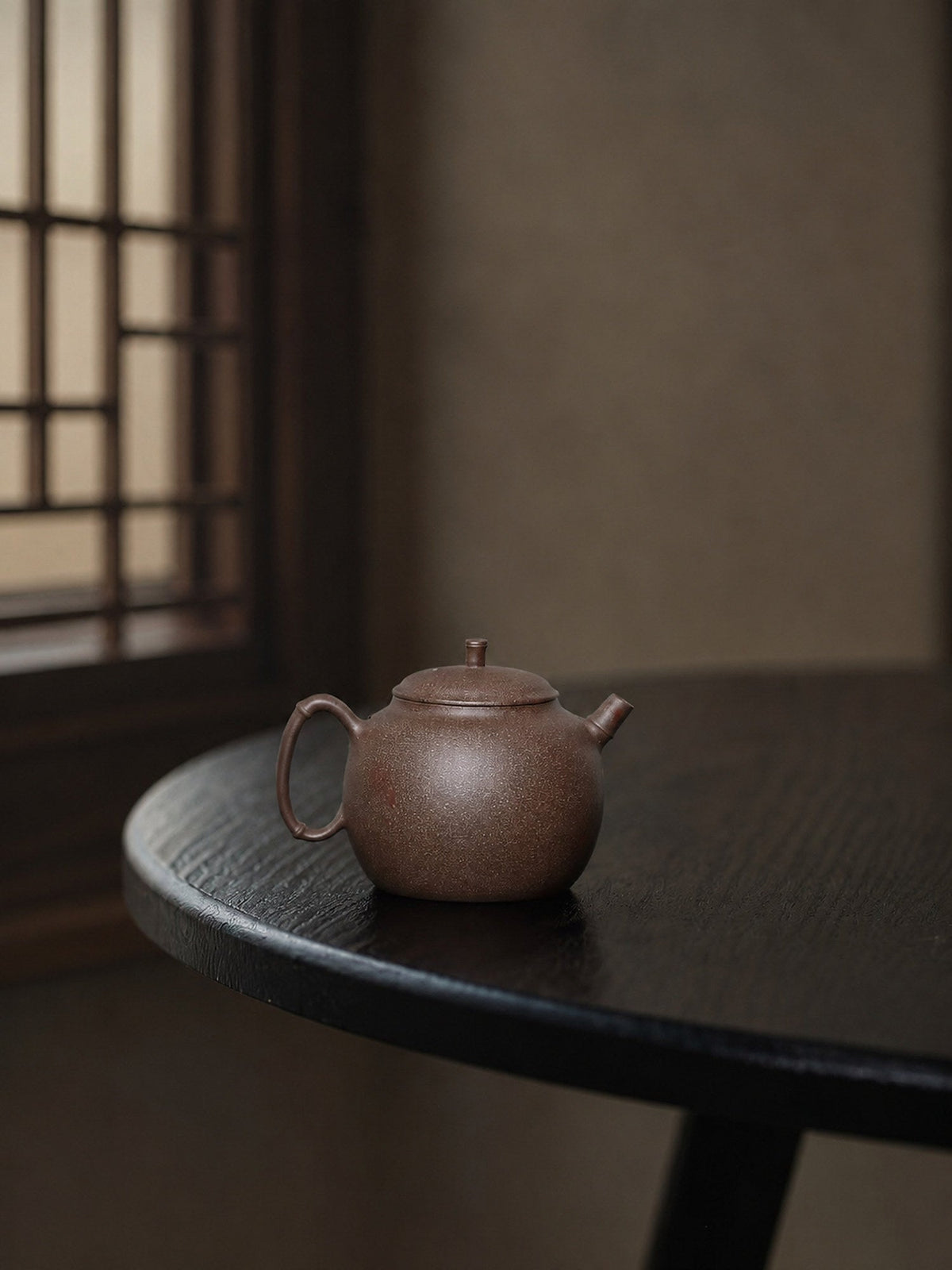 Handmade Artisan Design Yixing Zisha Teapot – Qinghui Duanni Clay, 110ml