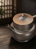 Handmade Artisan Design Yixing Zisha Teapot – Tianqingni Clay, 140ml
