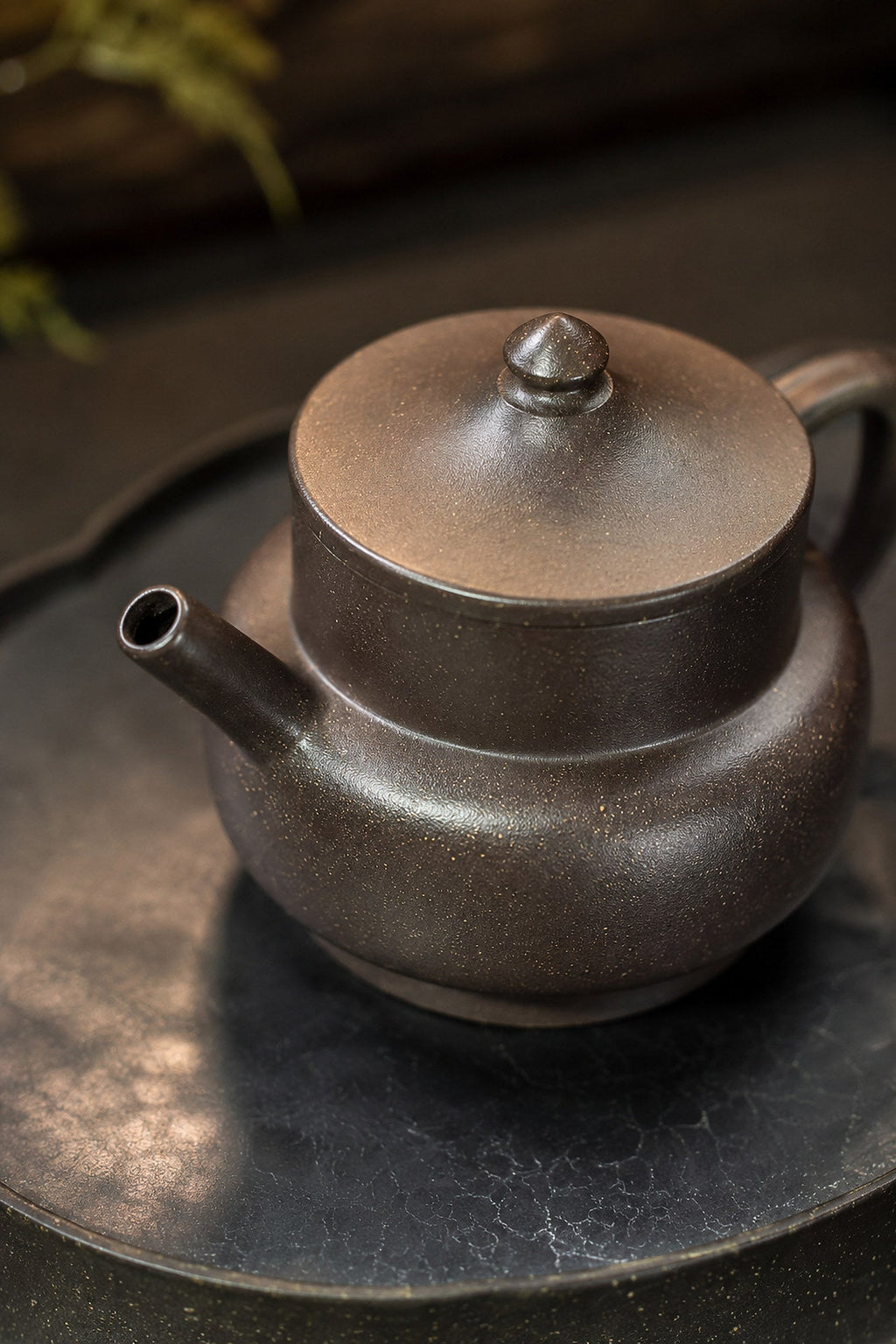 Handmade Artisan Design Yixing Zisha Teapot – Tianqingni Clay, 140ml
