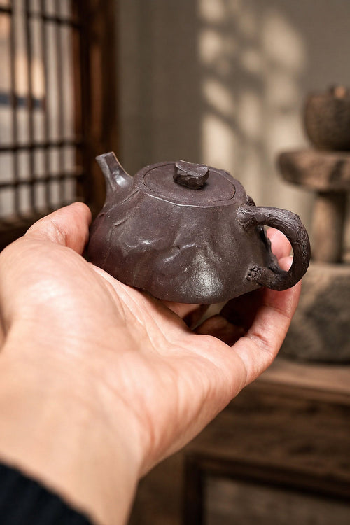 Handmade Artisan Design Yixing Zisha Teapot – Zini Clay, 80ml