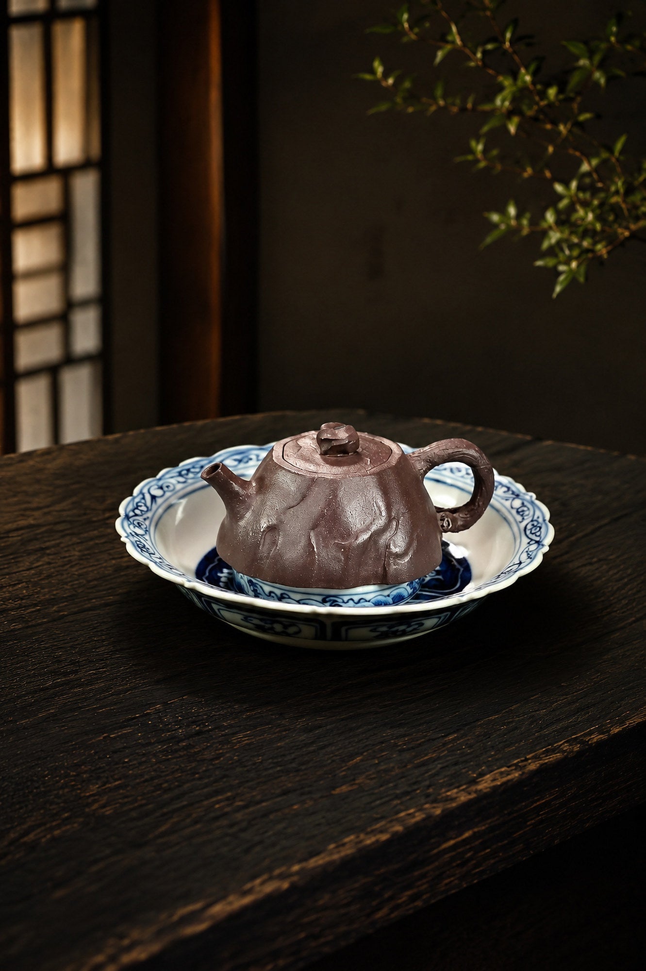 Handmade Artisan Design Yixing Zisha Teapot – Zini Clay, 80ml
