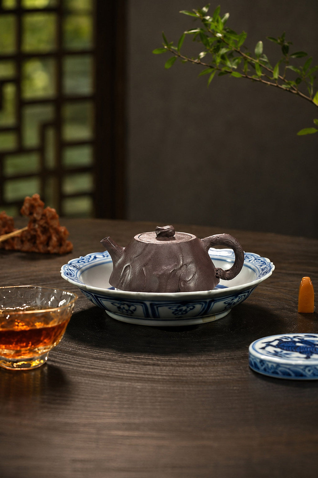 Handmade Artisan Design Yixing Zisha Teapot – Zini Clay, 80ml