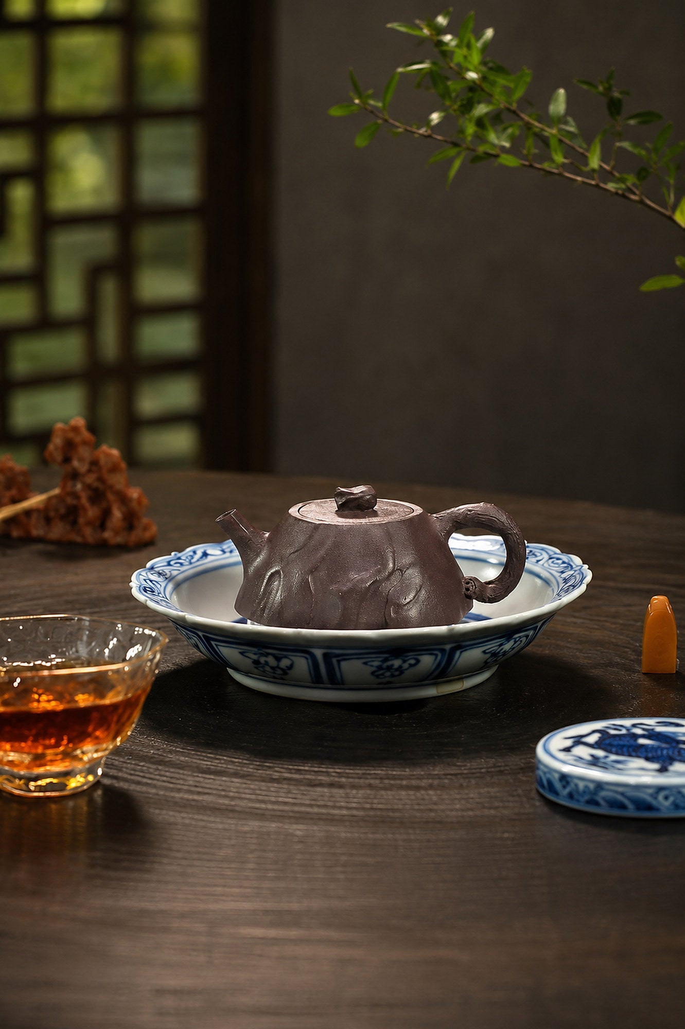 Handmade Artisan Design Yixing Zisha Teapot – Zini Clay, 80ml