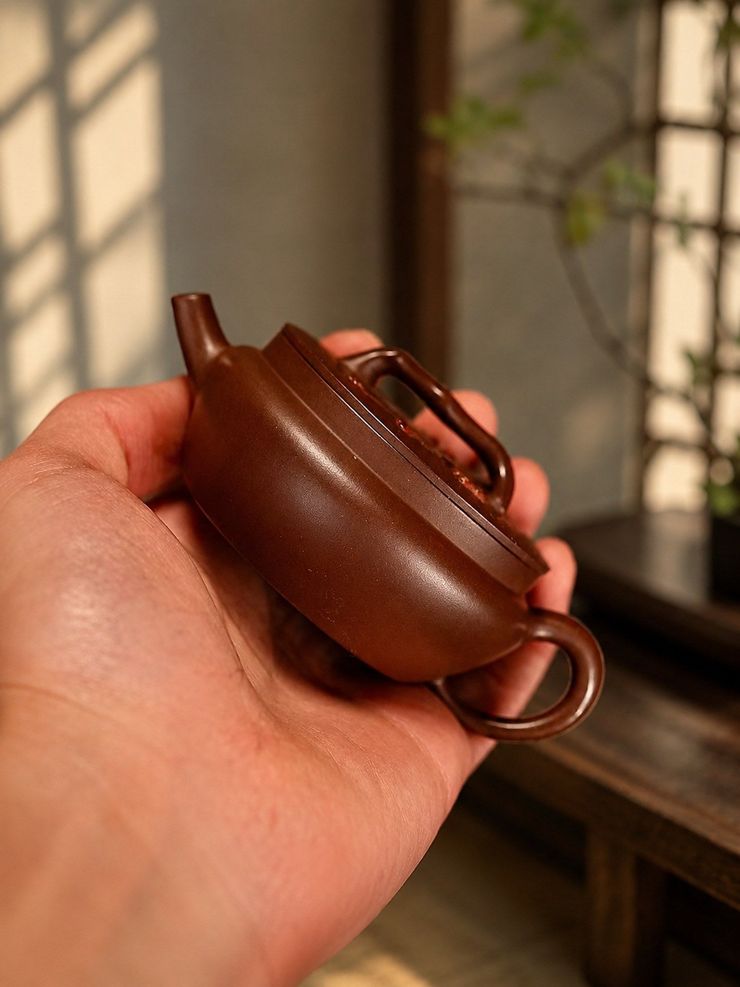 Handmade Artisan Design Yixing Zisha Teapot – Zini Clay, 100ml