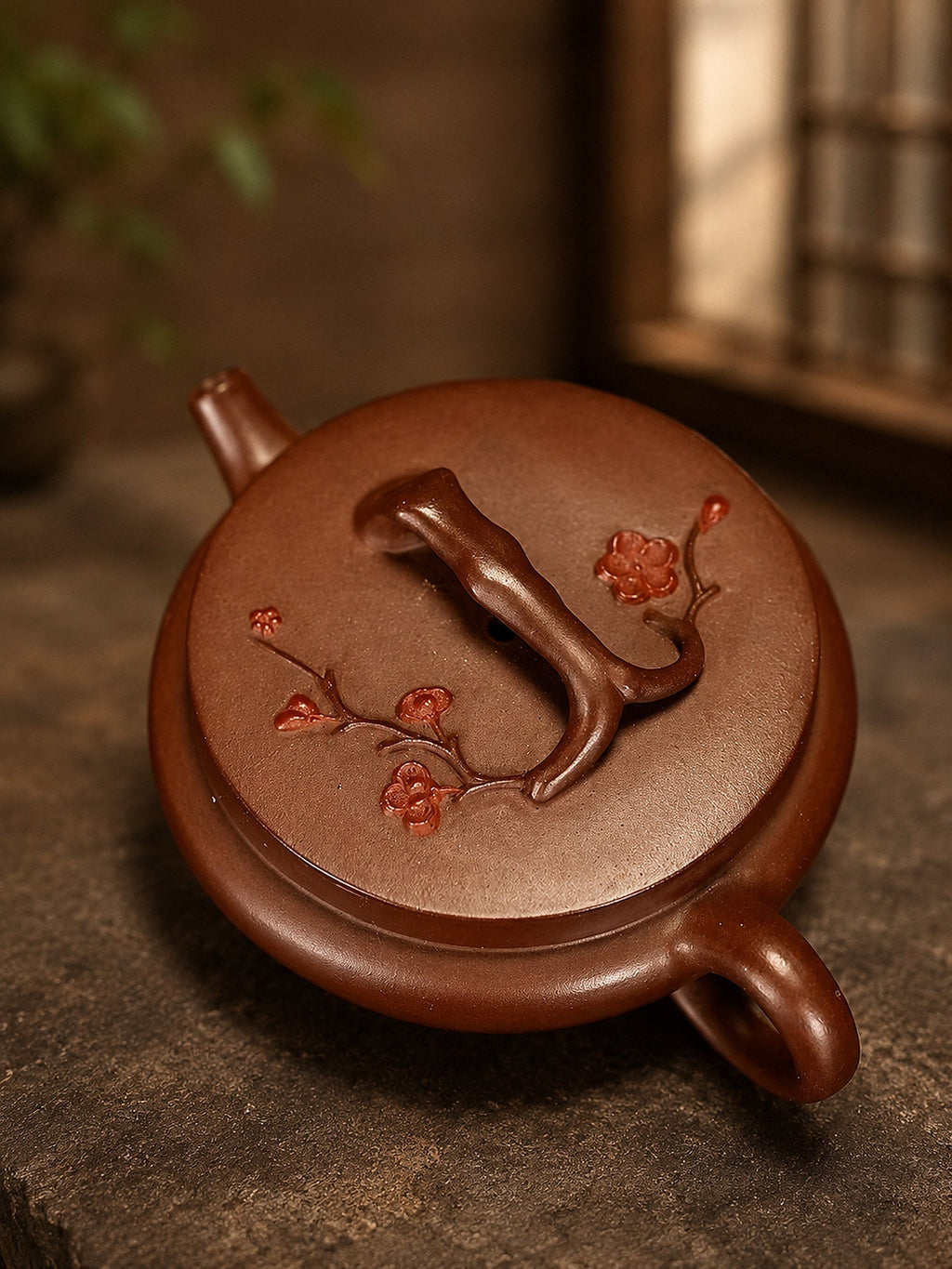 Handmade Artisan Design Yixing Zisha Teapot – Zini Clay, 100ml