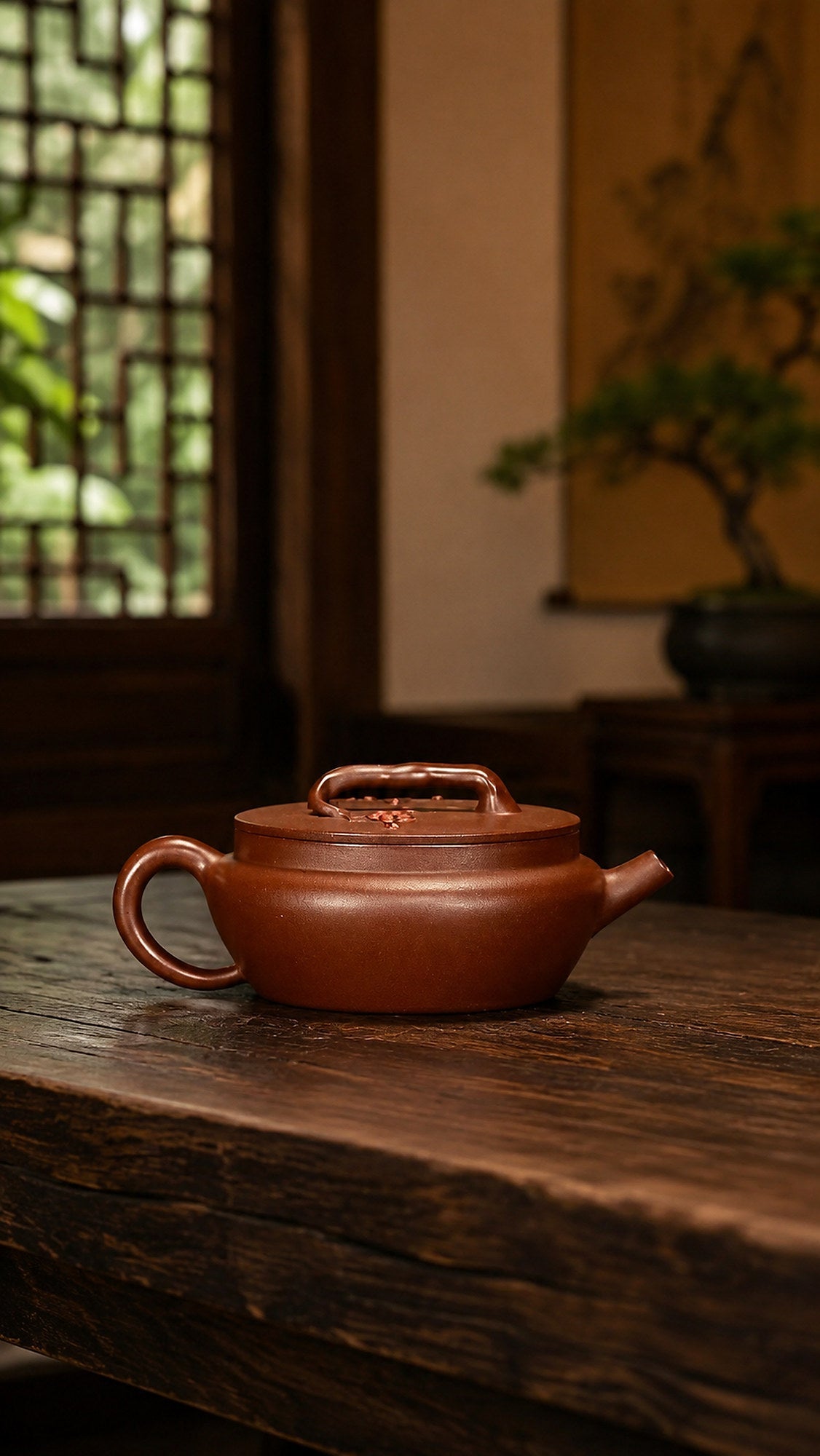 Handmade Artisan Design Yixing Zisha Teapot – Zini Clay, 100ml
