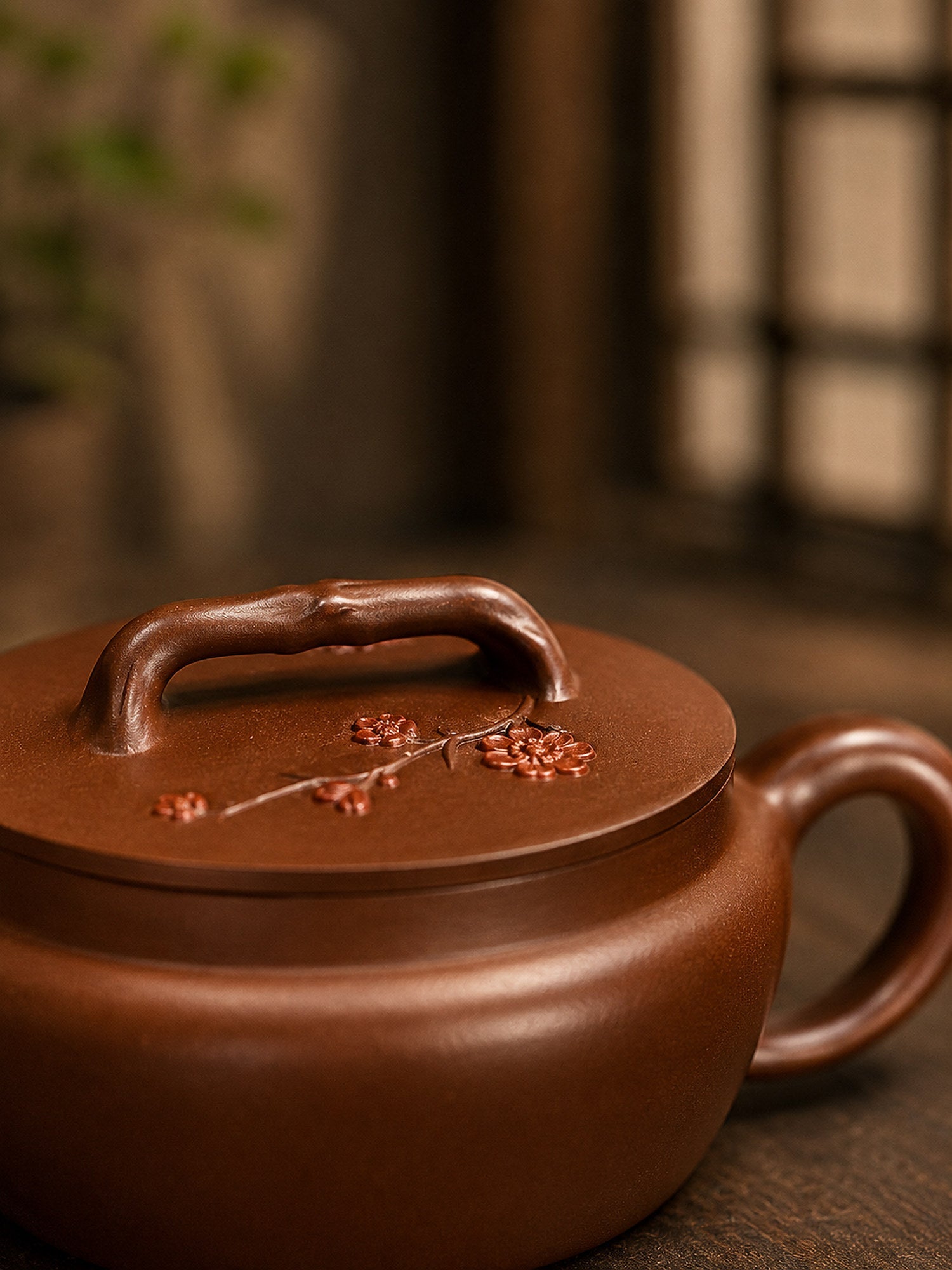 Handmade Artisan Design Yixing Zisha Teapot – Zini Clay, 100ml