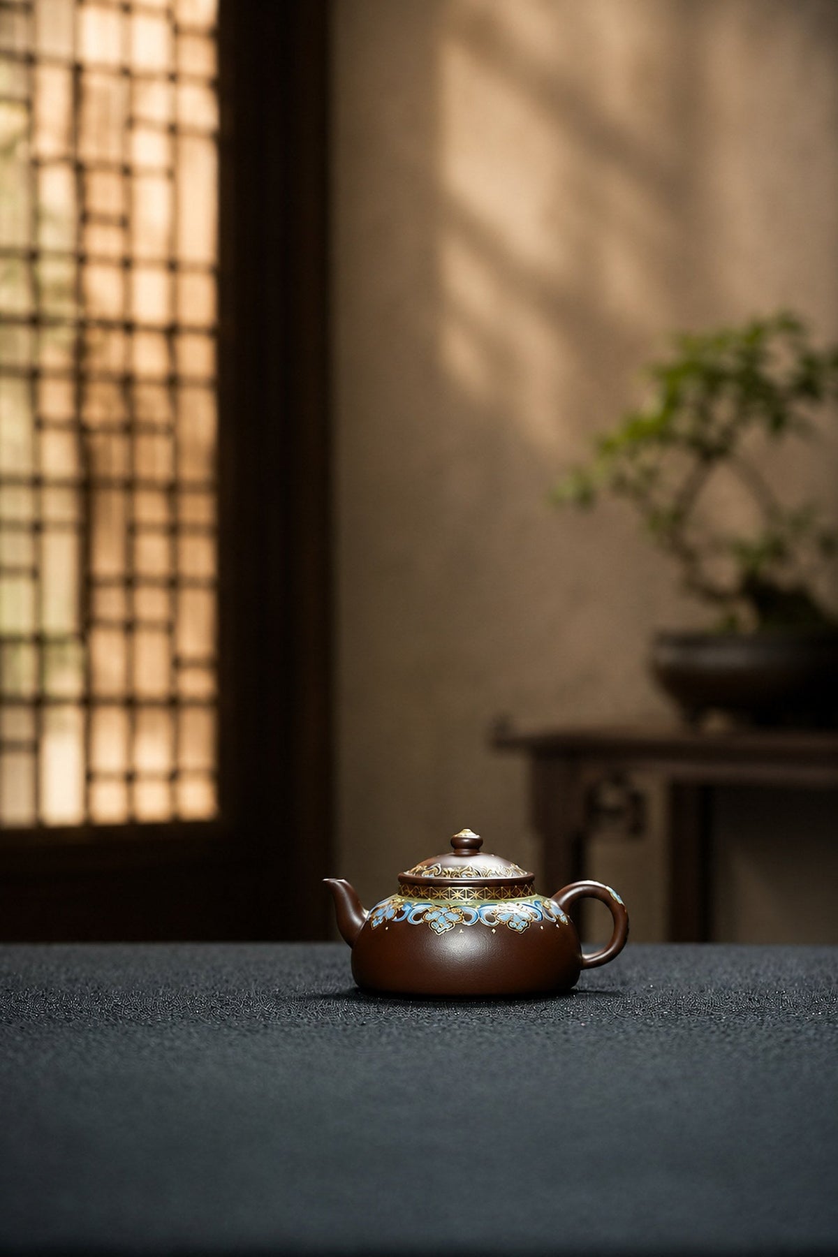 Ban Yue Yixing Zisha Teapot – Aged Zini Clay, 160ml