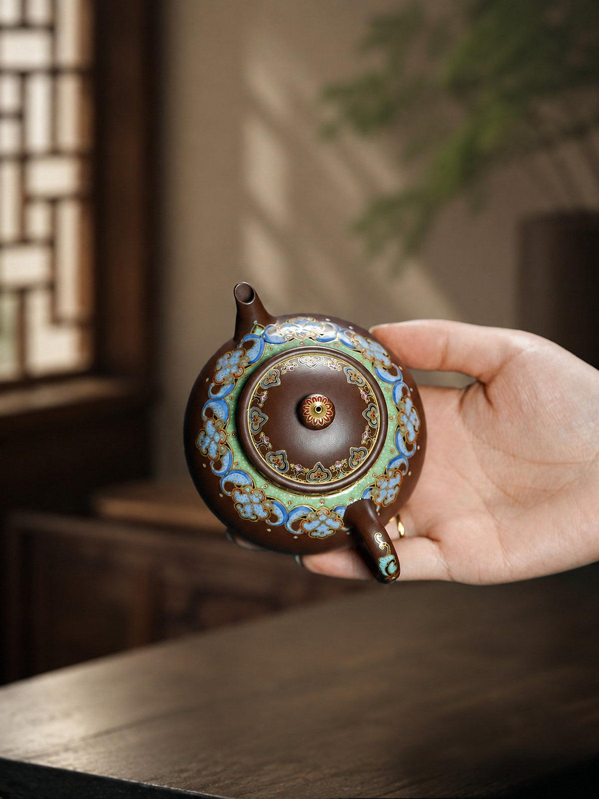 Ban Yue Yixing Zisha Teapot – Aged Zini Clay, 160ml