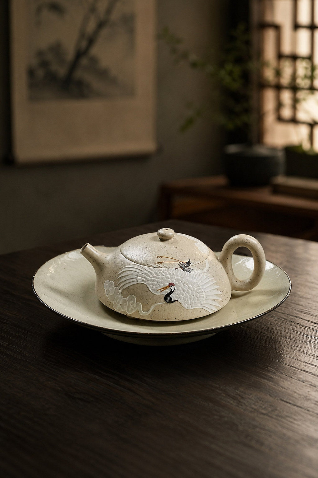 Xiang Yun Duan Yixing Zisha Teapot – Baiyu Duanni Clay, 100ml