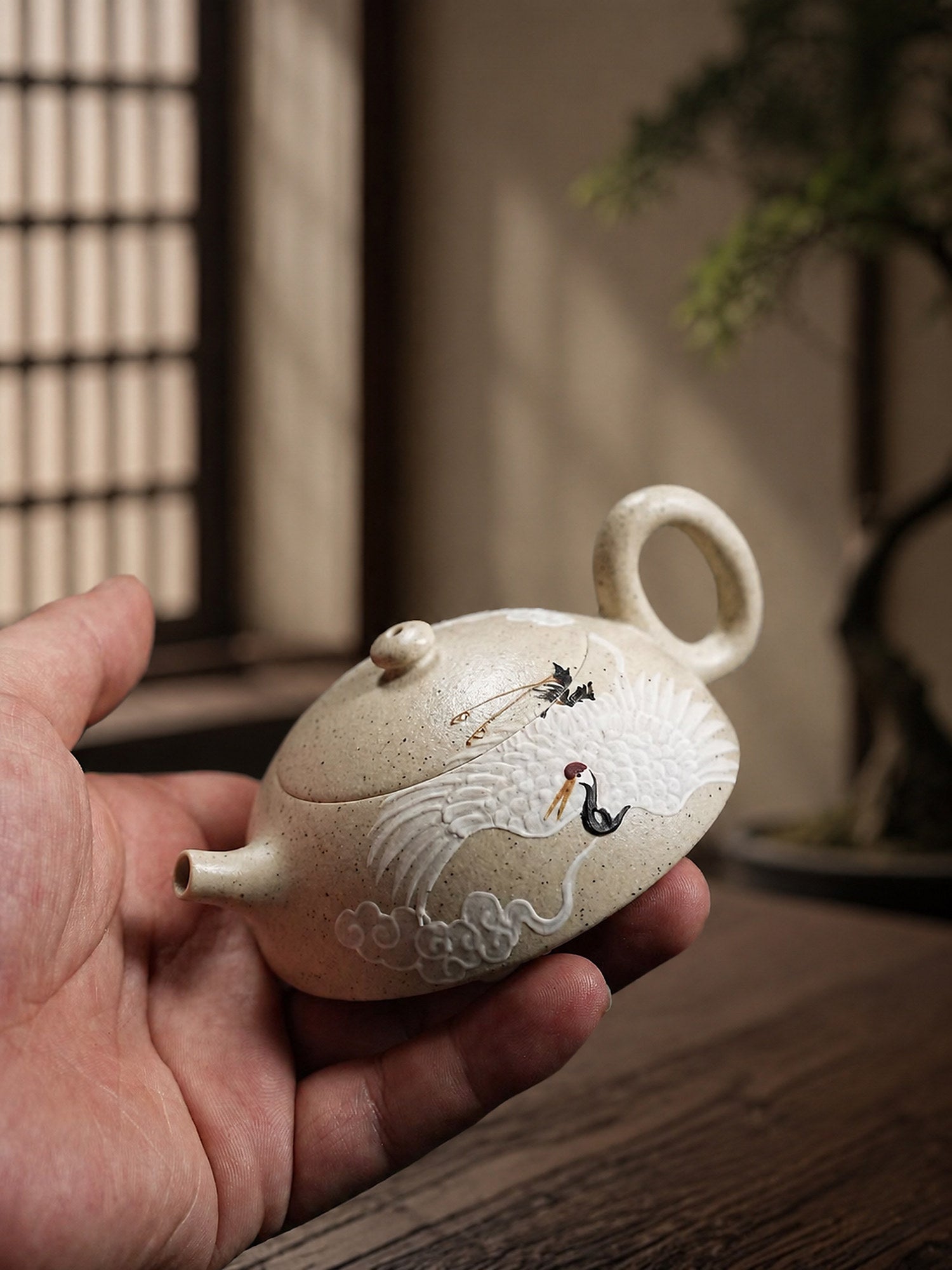 Xiang Yun Duan Yixing Zisha Teapot – Baiyu Duanni Clay, 100ml