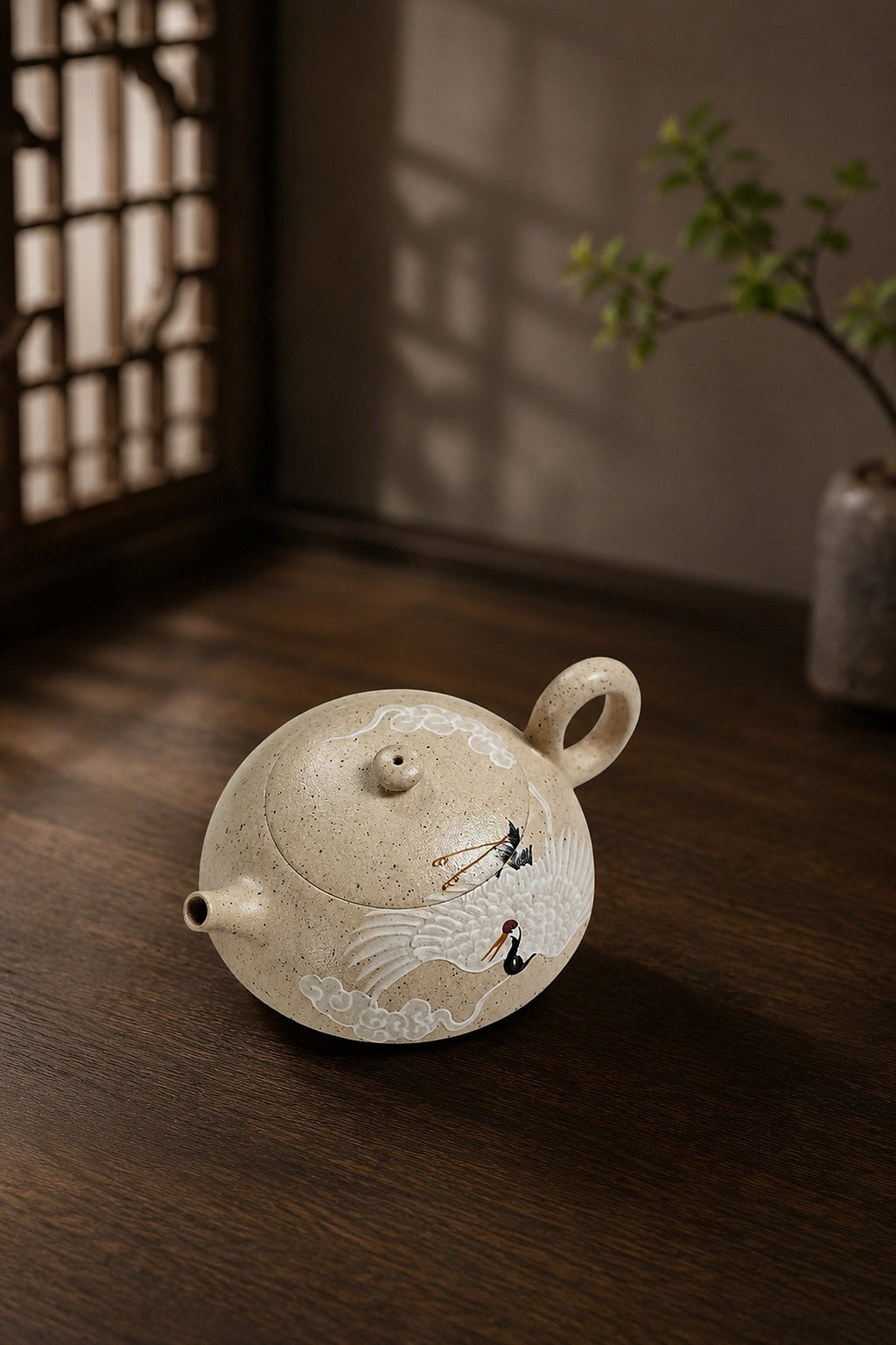 Xiang Yun Duan Yixing Zisha Teapot – Baiyu Duanni Clay, 100ml