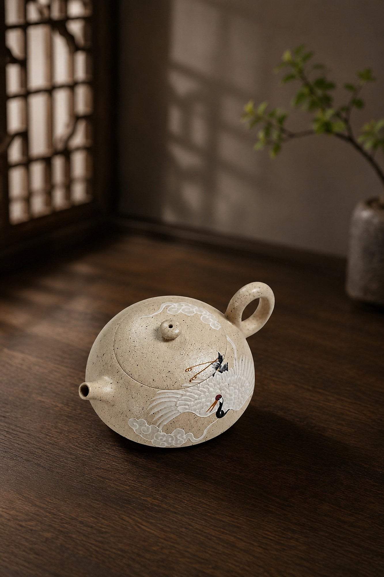 Xiang Yun Duan Yixing Zisha Teapot – Baiyu Duanni Clay, 100ml