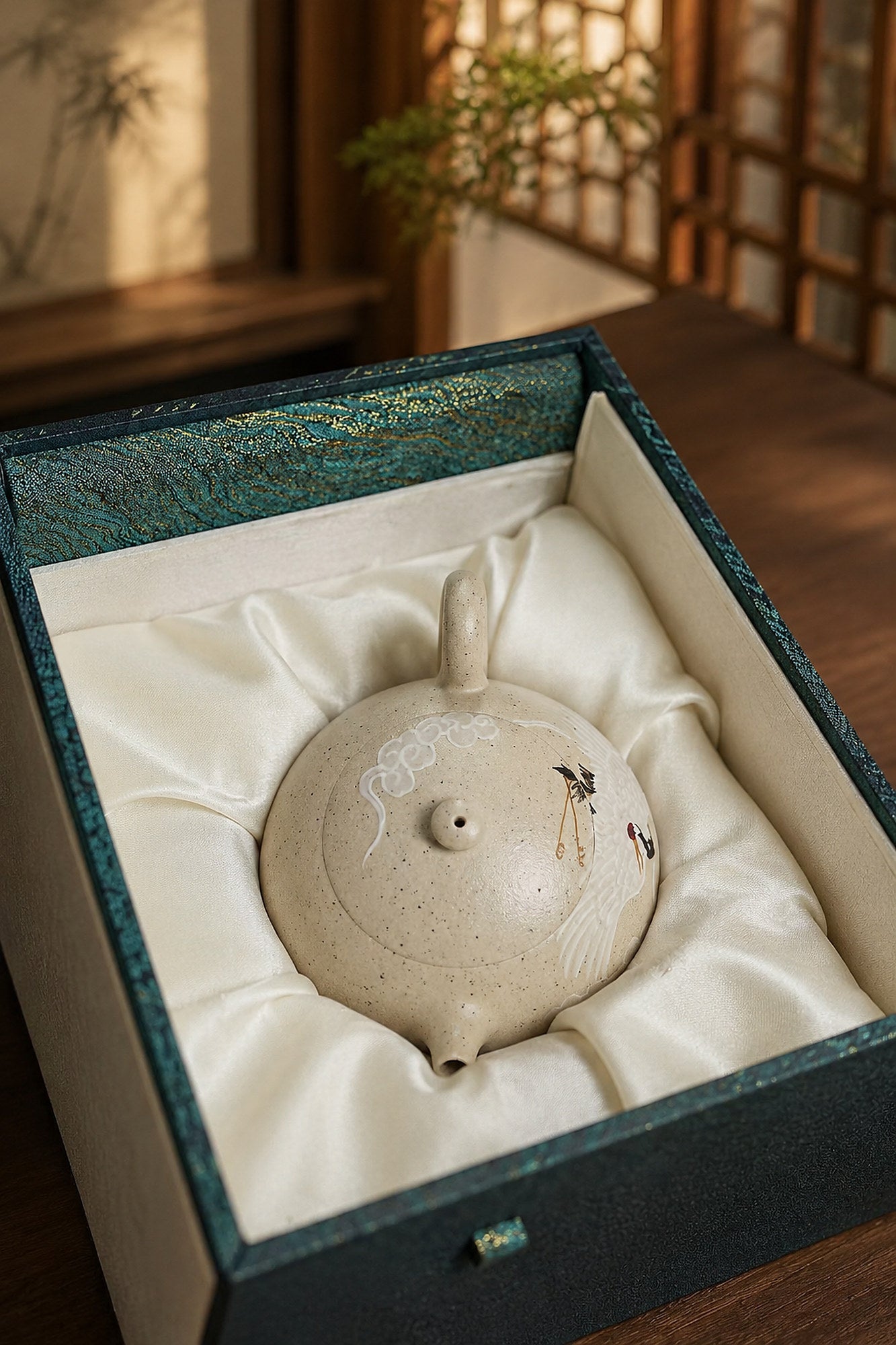 Xiang Yun Duan Yixing Zisha Teapot – Baiyu Duanni Clay, 100ml