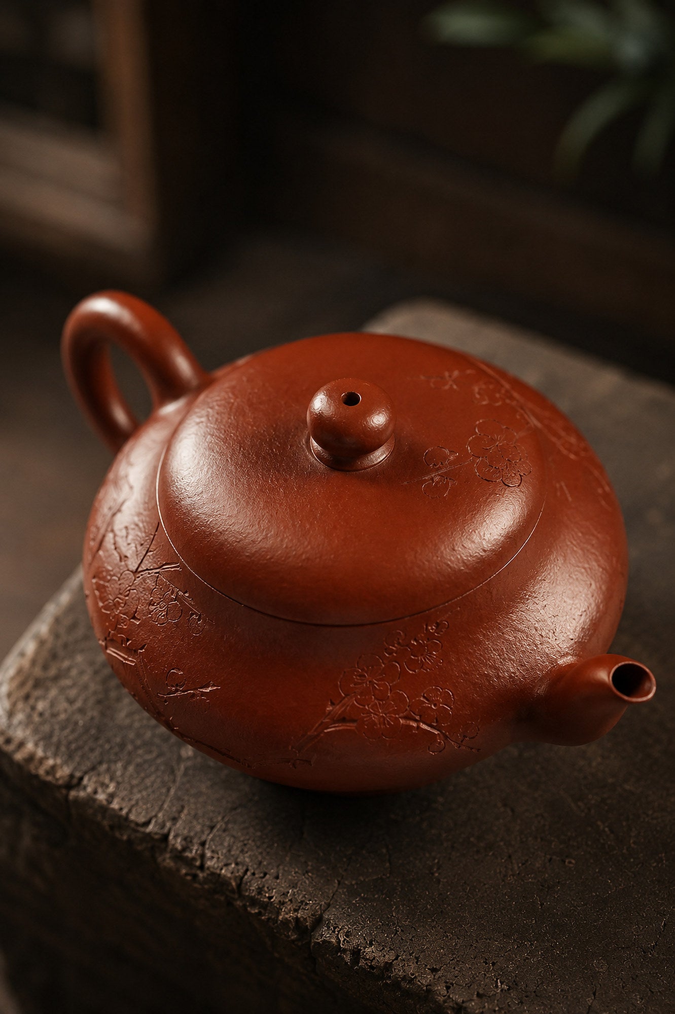 Bian Yu Yixing Zisha Teapot – Zhuni Clay, 160ml