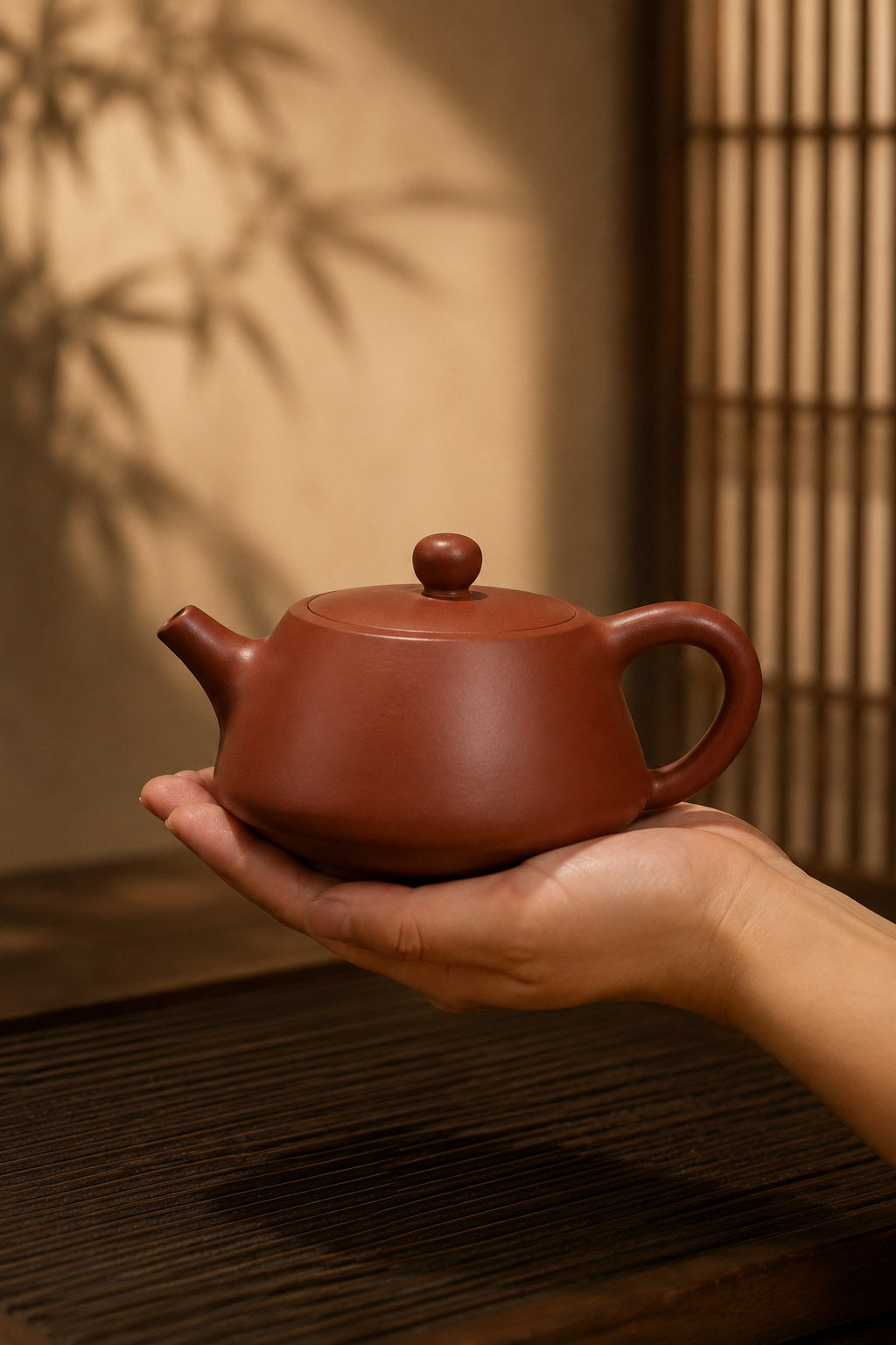 Handmade Chu Piao Yixing Zisha Teapot – Dahongpao Clay, 100ml