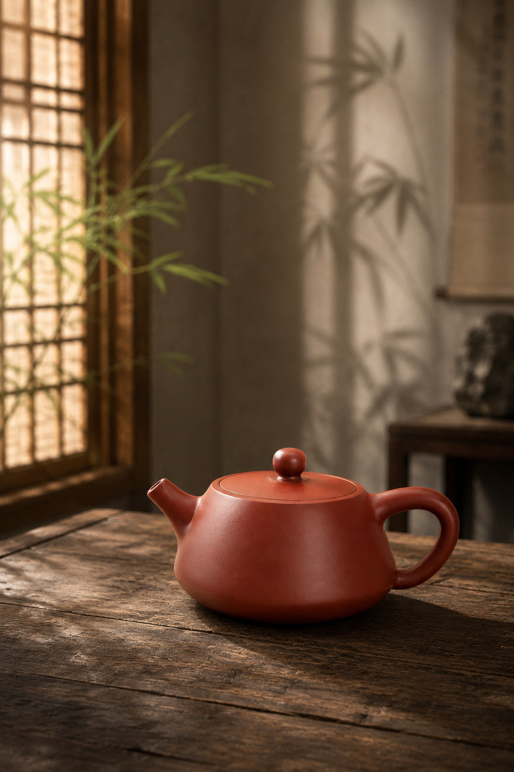 Handmade Chu Piao Yixing Zisha Teapot – Dahongpao Clay, 100ml