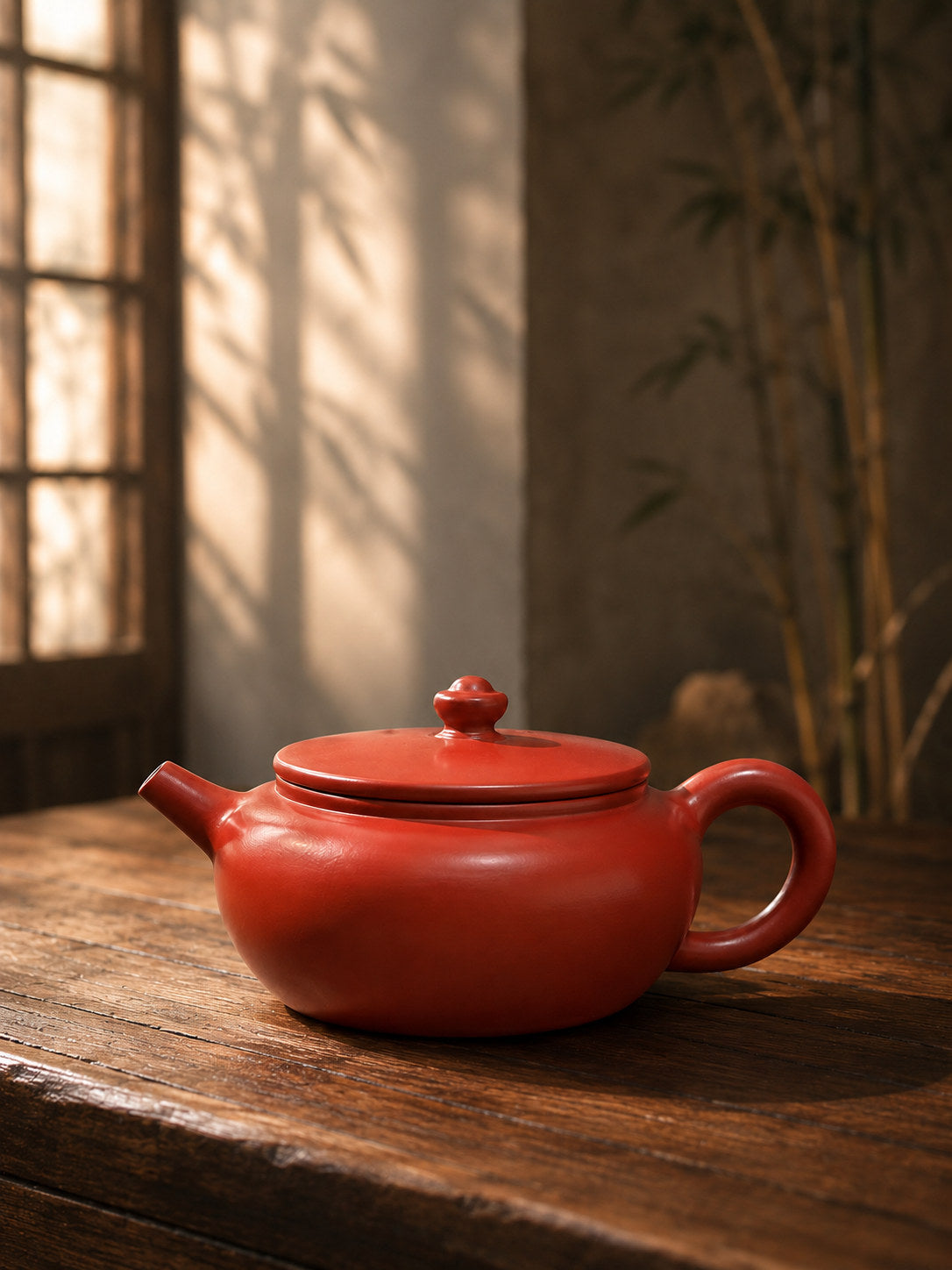 Handmade Da Bin Shi Yi Yixing Zisha Teapot – Dahongpao Clay, 180ml