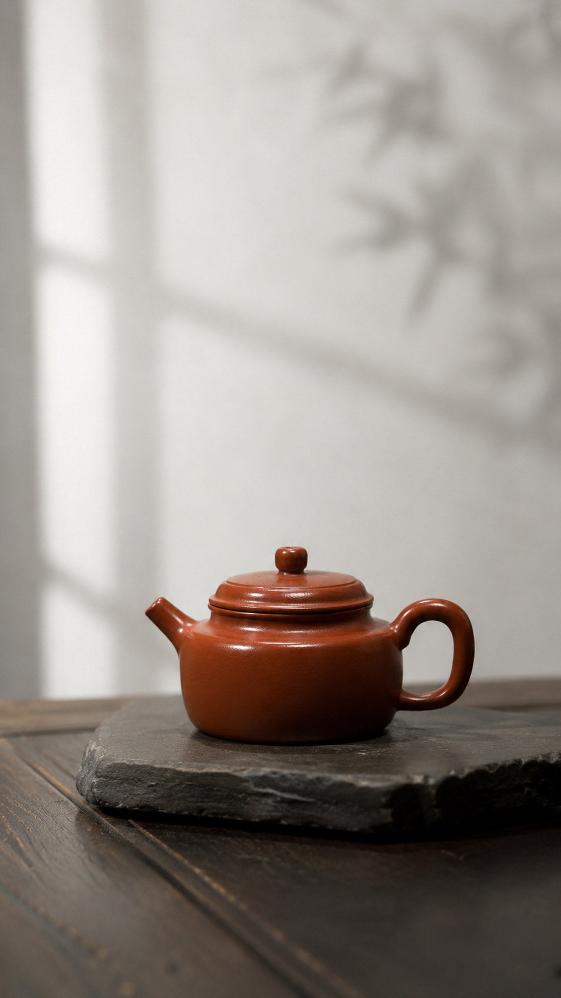 Handmade Dezhong Yixing Zisha Teapot – Dahongpao Clay, 110ml