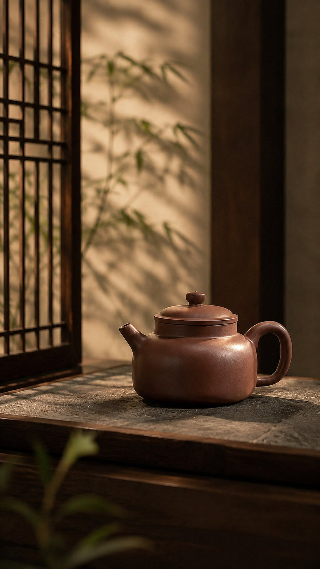 Dezhong Yixing Zisha Teapot – Dicaoqing Zini Clay, 110ml