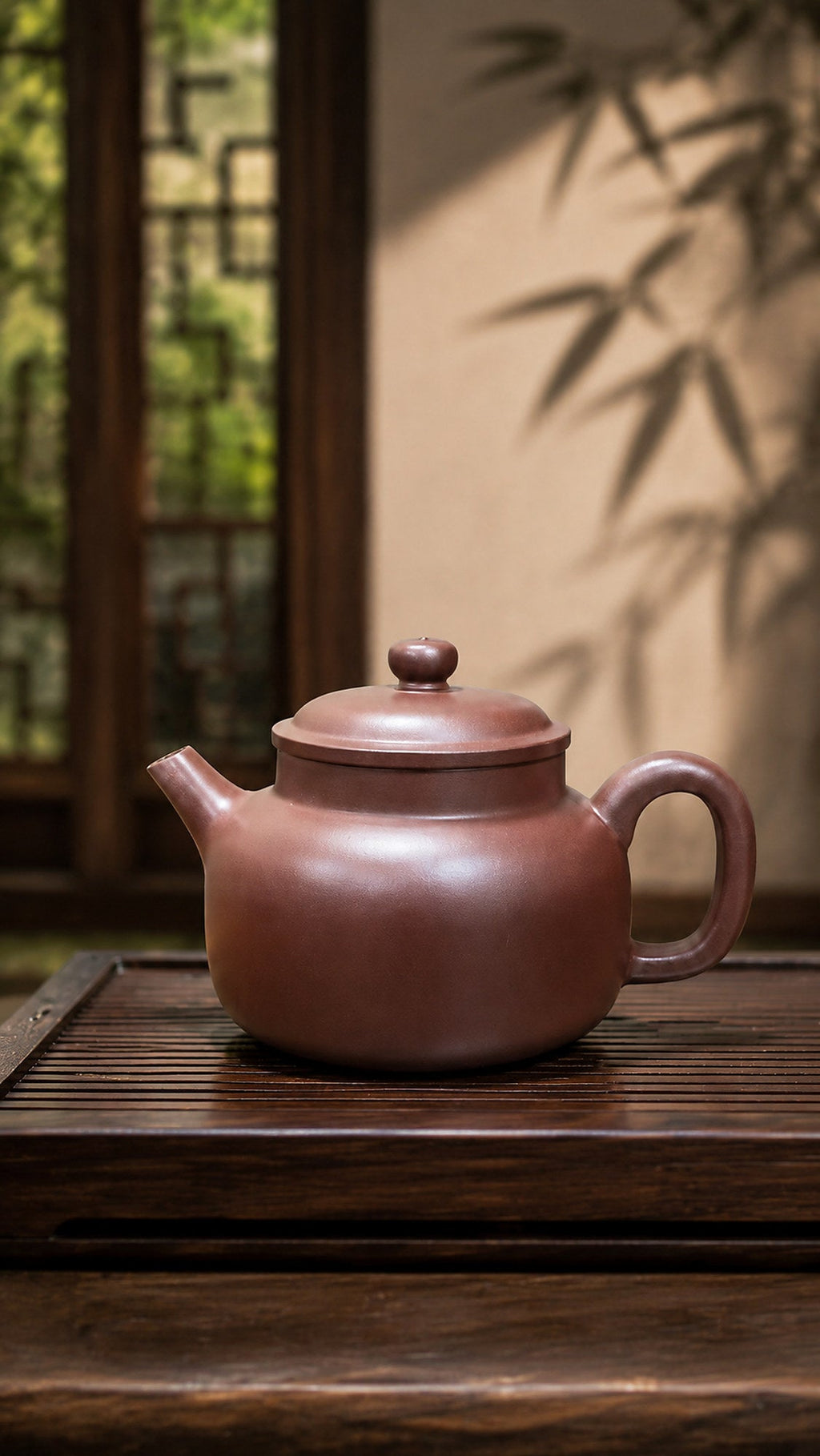 Dezhong Yixing Zisha Teapot – Dicaoqing Zini Clay, 110ml