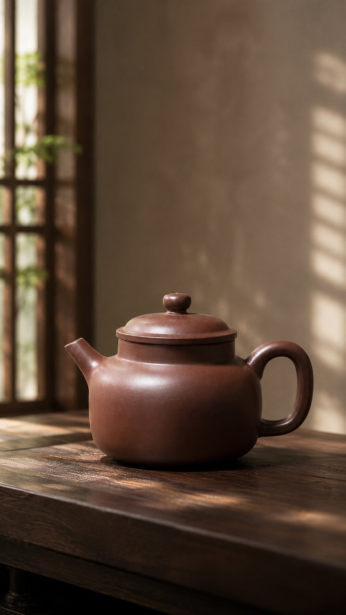 Dezhong Yixing Zisha Teapot – Dicaoqing Zini Clay, 110ml