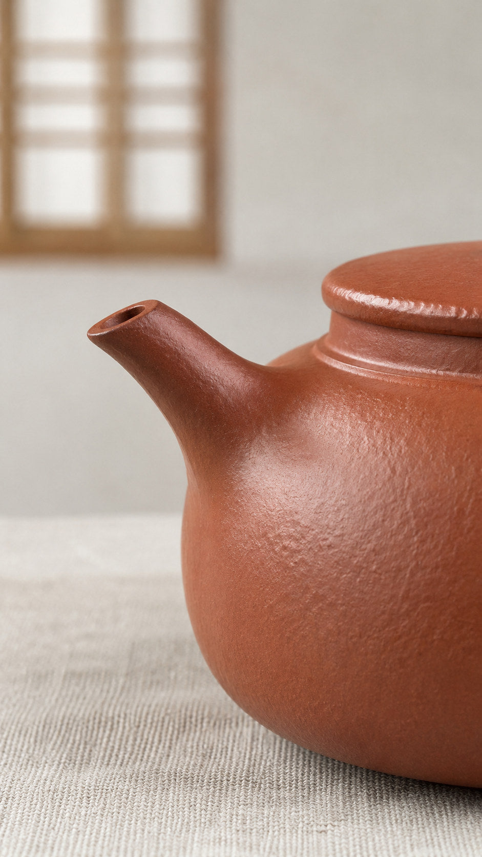 Handmade Dezhong Yixing Zisha Teapot – Jiangponi Clay, 180ml – No. 102