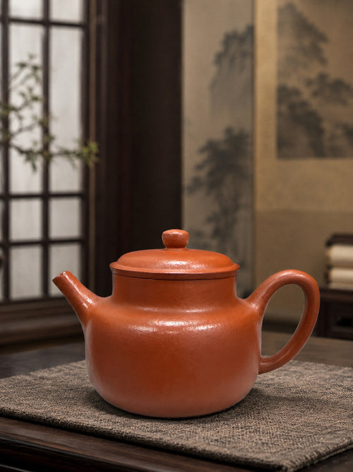 Handmade Dezhong Yixing Zisha Teapot – Jiangponi Clay, 180ml – No. 103