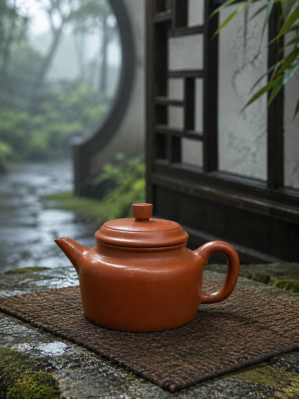 Handmade Dezhong Yixing Zisha Teapot – Jiangponi Clay, 200ml