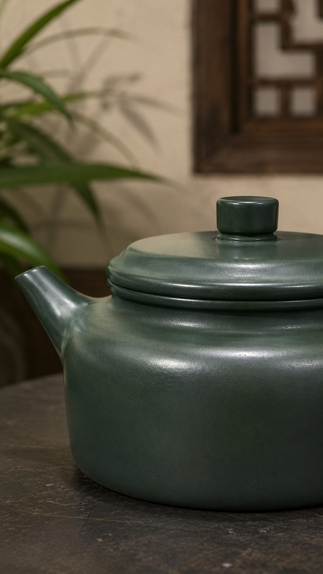Handmade Dezhong Yixing Zisha Teapot – Luni Clay, 130ml