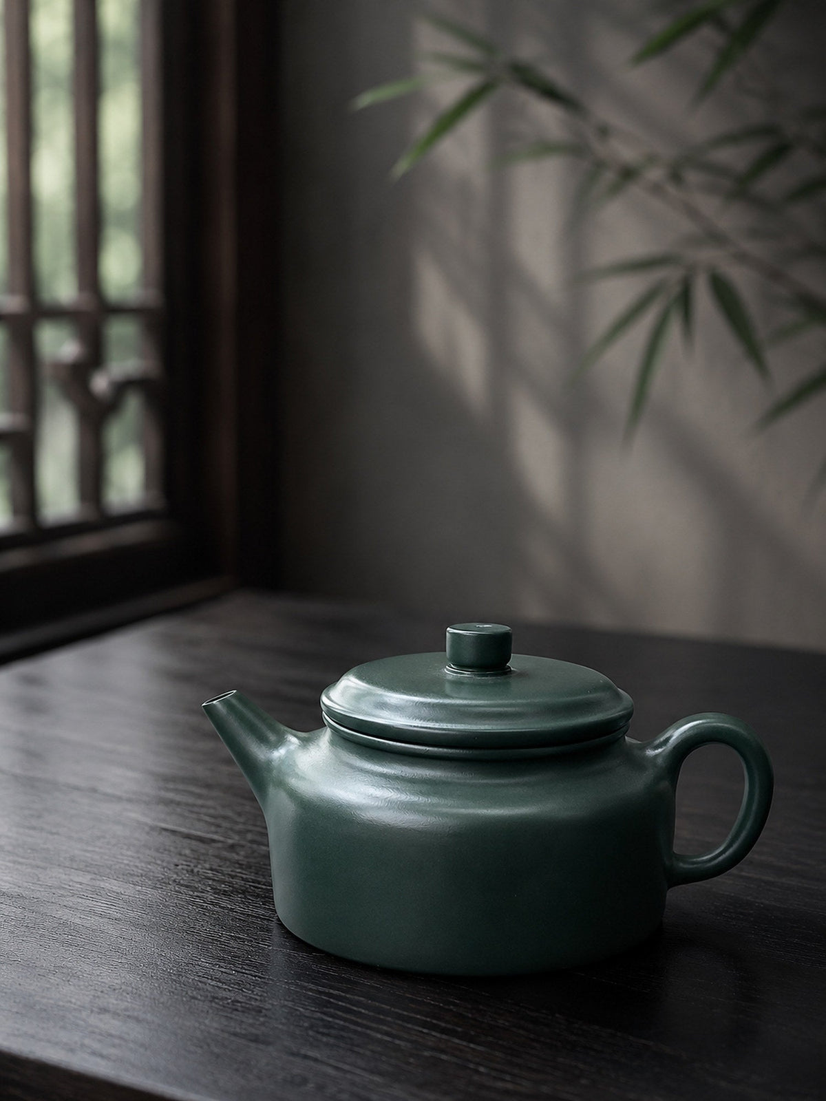 Handmade Dezhong Yixing Zisha Teapot – Luni Clay, 130ml